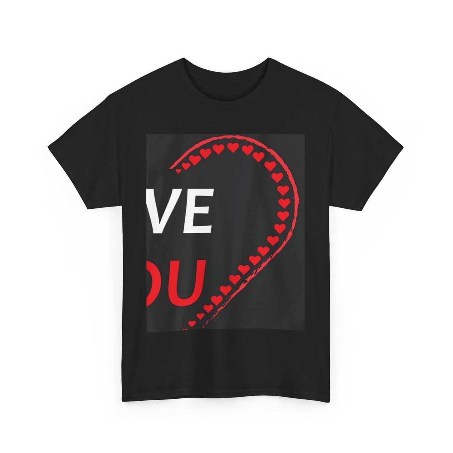 LOVE YOU HALF HEART Couples Tshirt 2