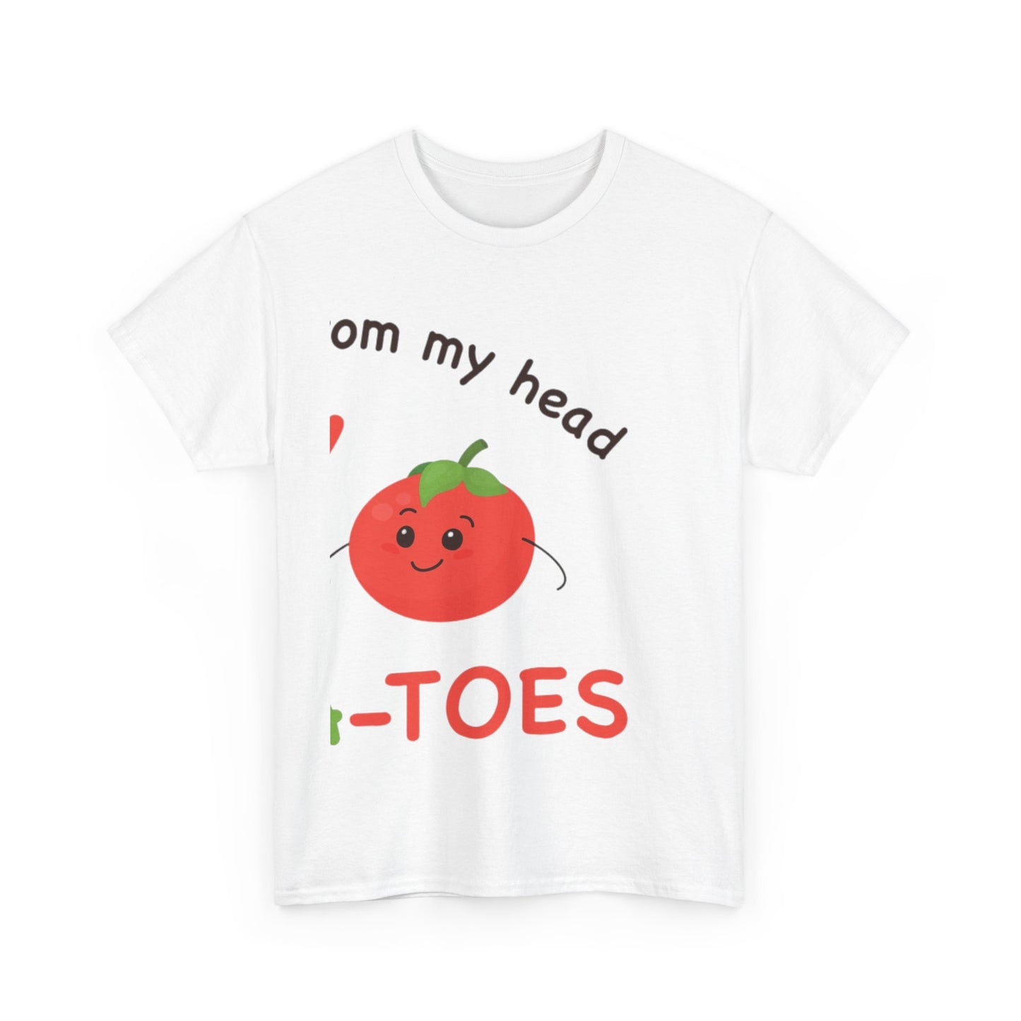 I LOVE YOU FROM MY HEAD TO-MA-TOES Couples Tshirt 2