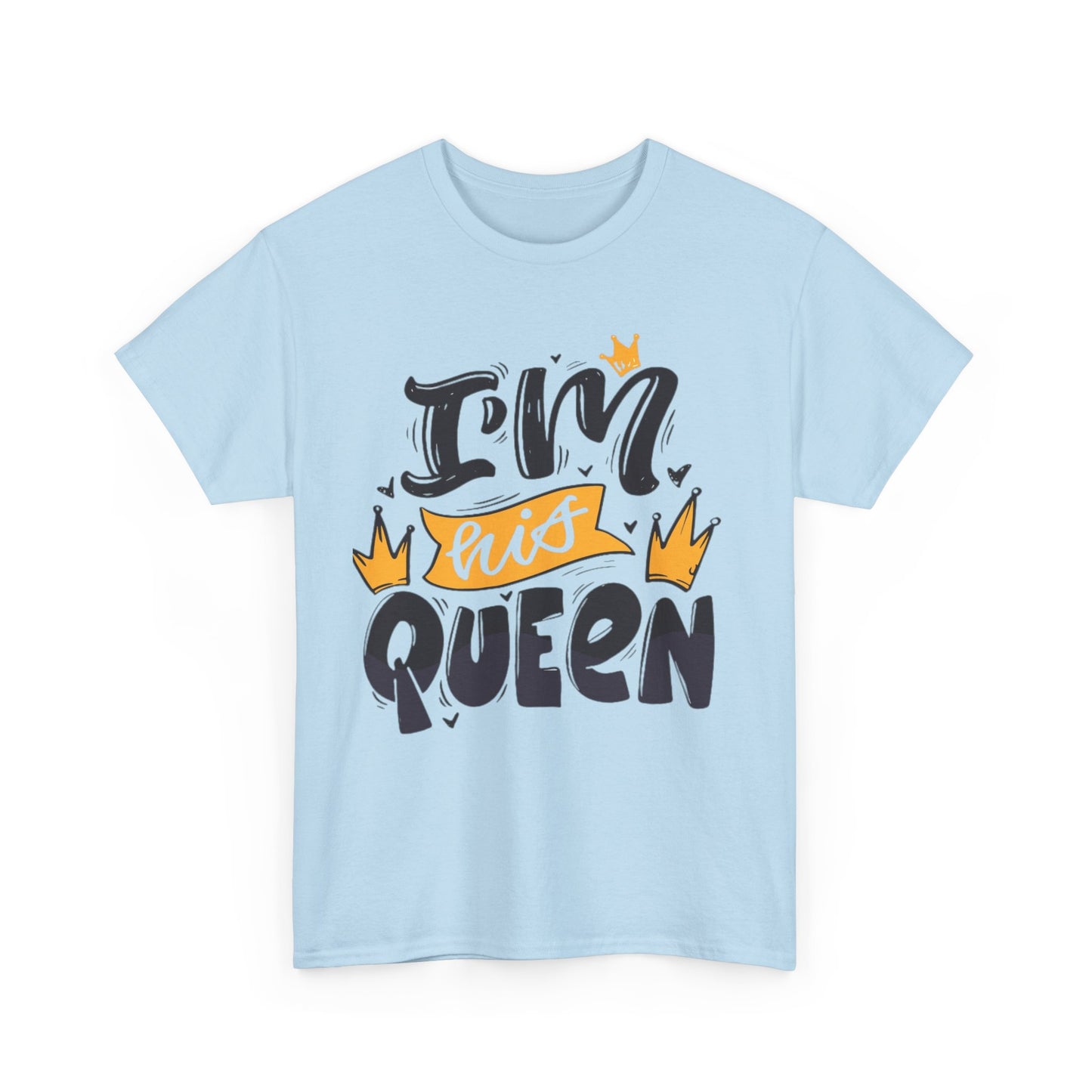 I'M HER KING/I'M HIS QUEEN Couples Tshirt 2 - Couples Fashion Wear