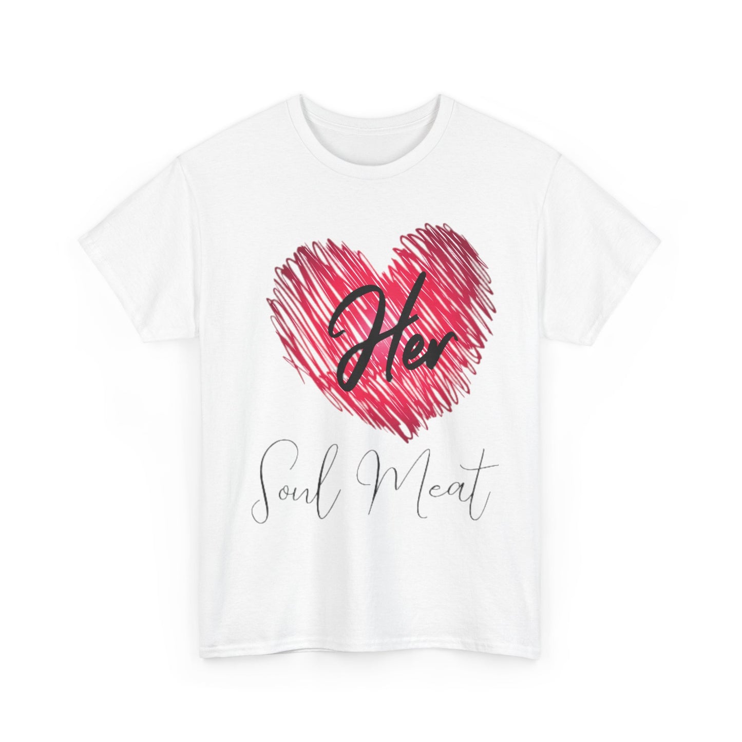 HIS SOUL MEAT/HER SOUL MEAT Funny Tshirt 2 - Couples Fashion Wear