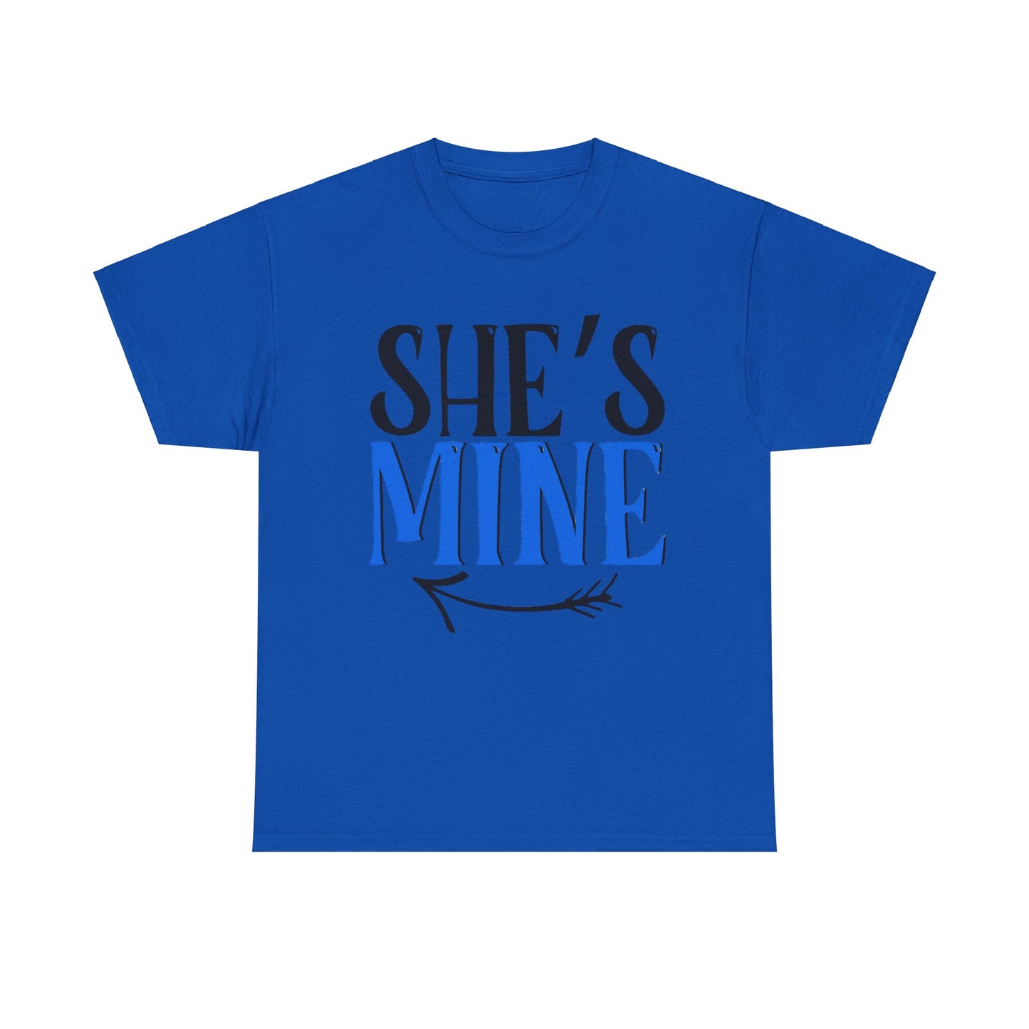 HE'S MINE/SHE'S MINE Couples Tshirt