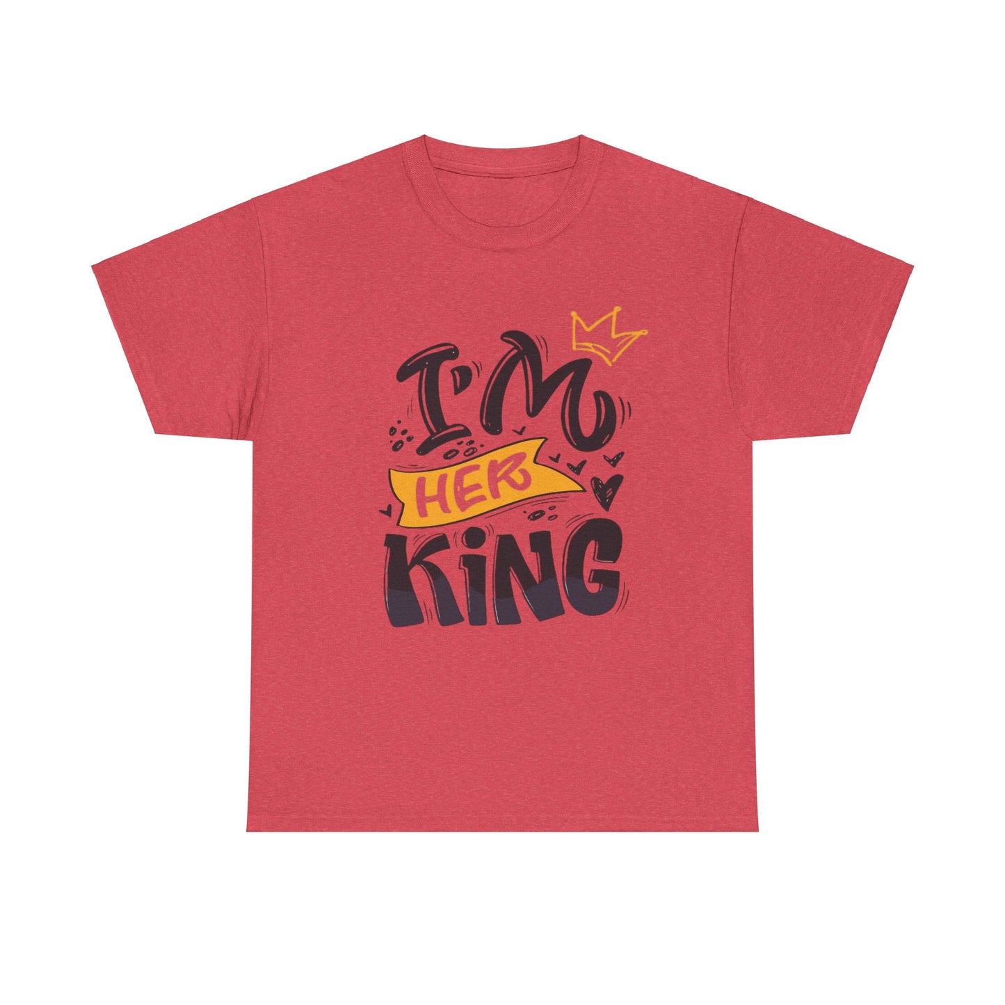 IM HER KING/IM HIS KING Couples Tshirt 2