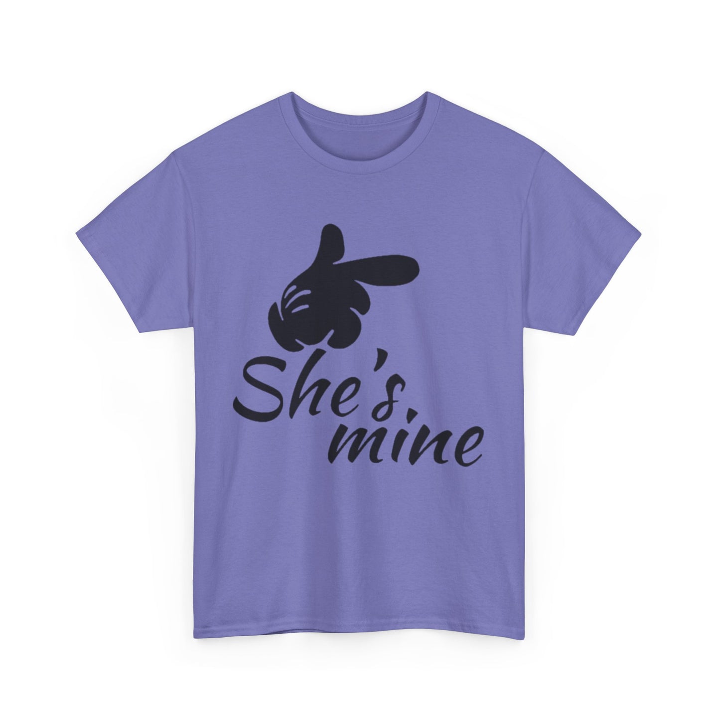 HE'S MINE/SHE'S MINE Couples Tshirt 2 - Couples Fashion Wear