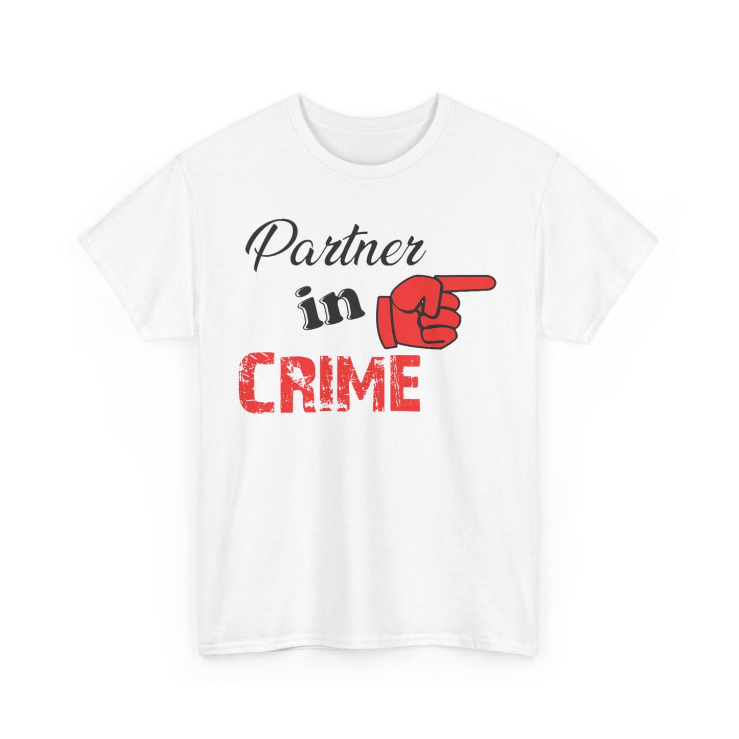 Partner in Crime Couples Tshirt