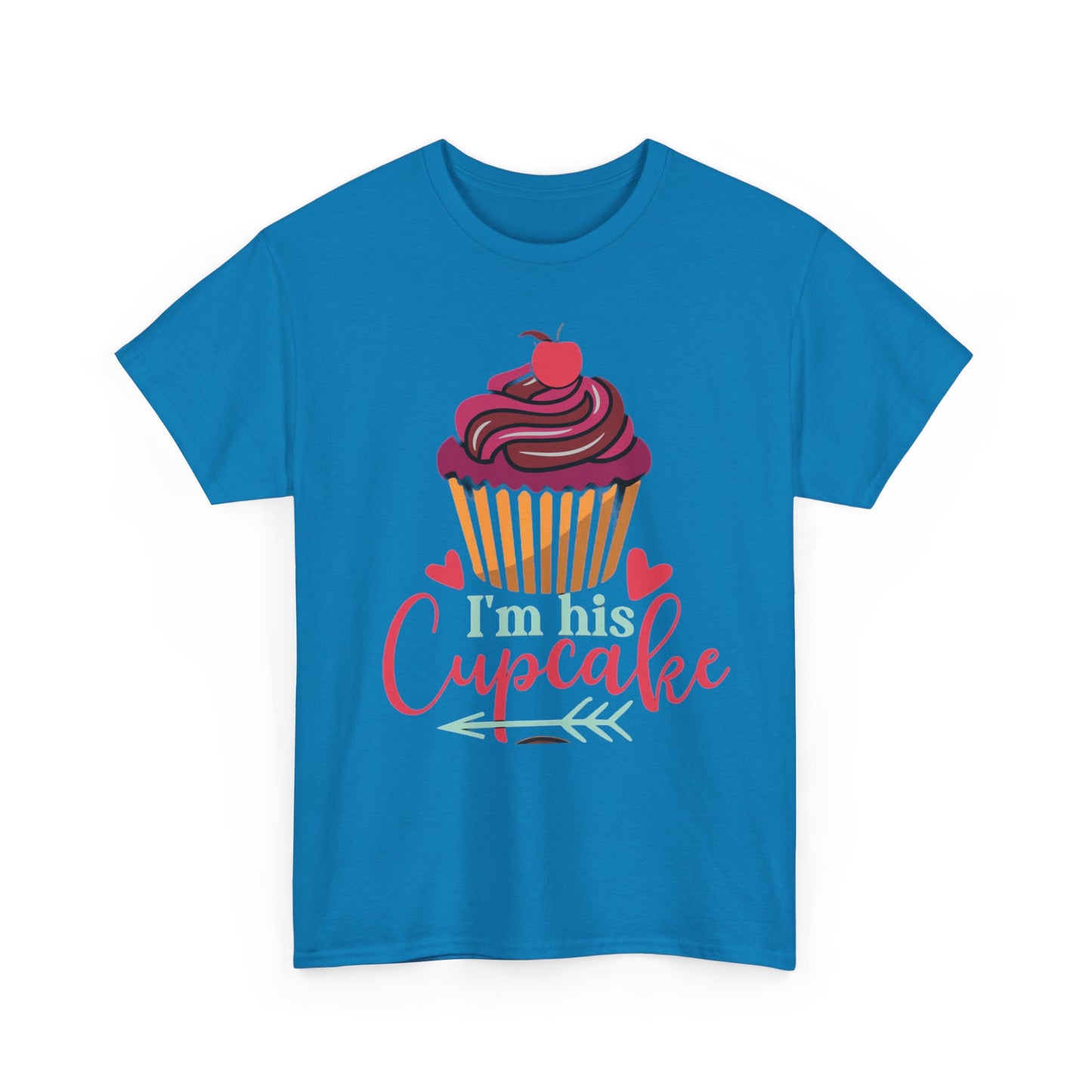 I'M HIS CUPCAKE/I'M HER STUD MUFFIN Couples Tshirt 1 - Couples Fashion Wear