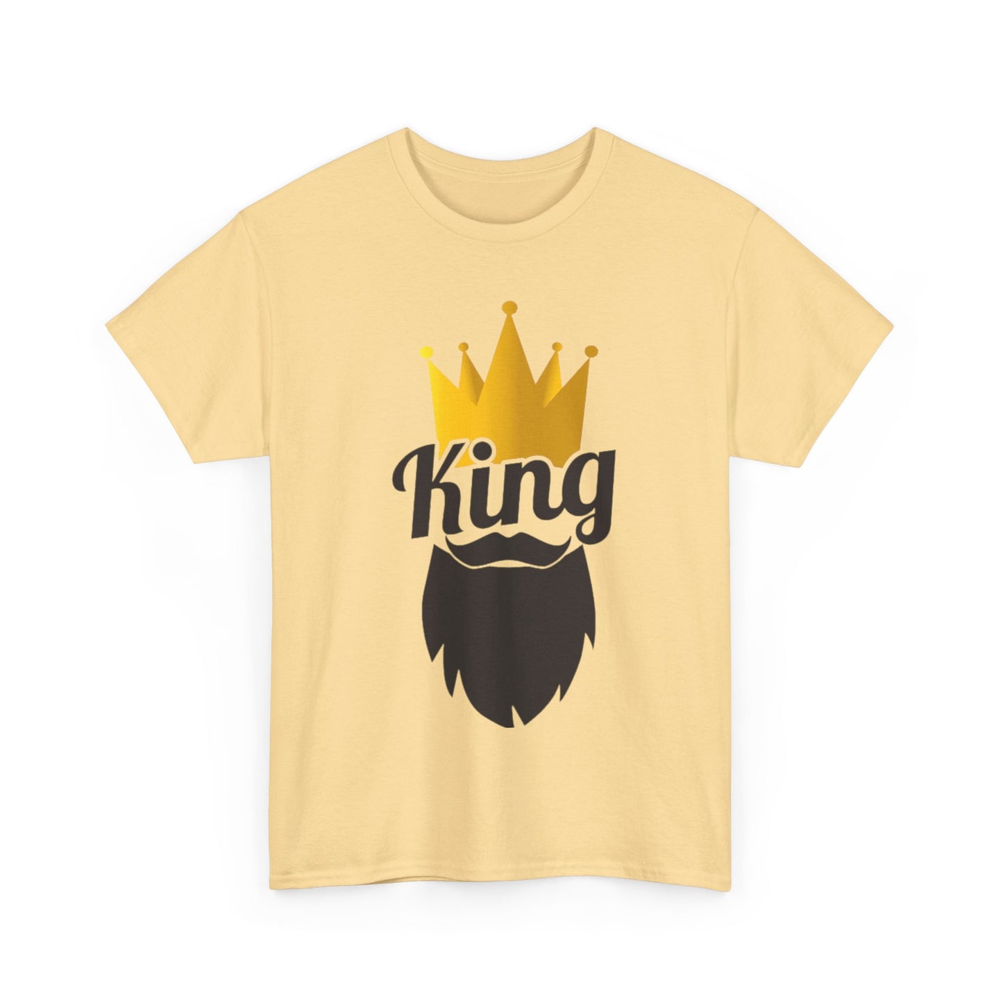 KING MUSTACHE/QUEEN LIPS Couples Tshirt 1 - Couples Fashion Wear