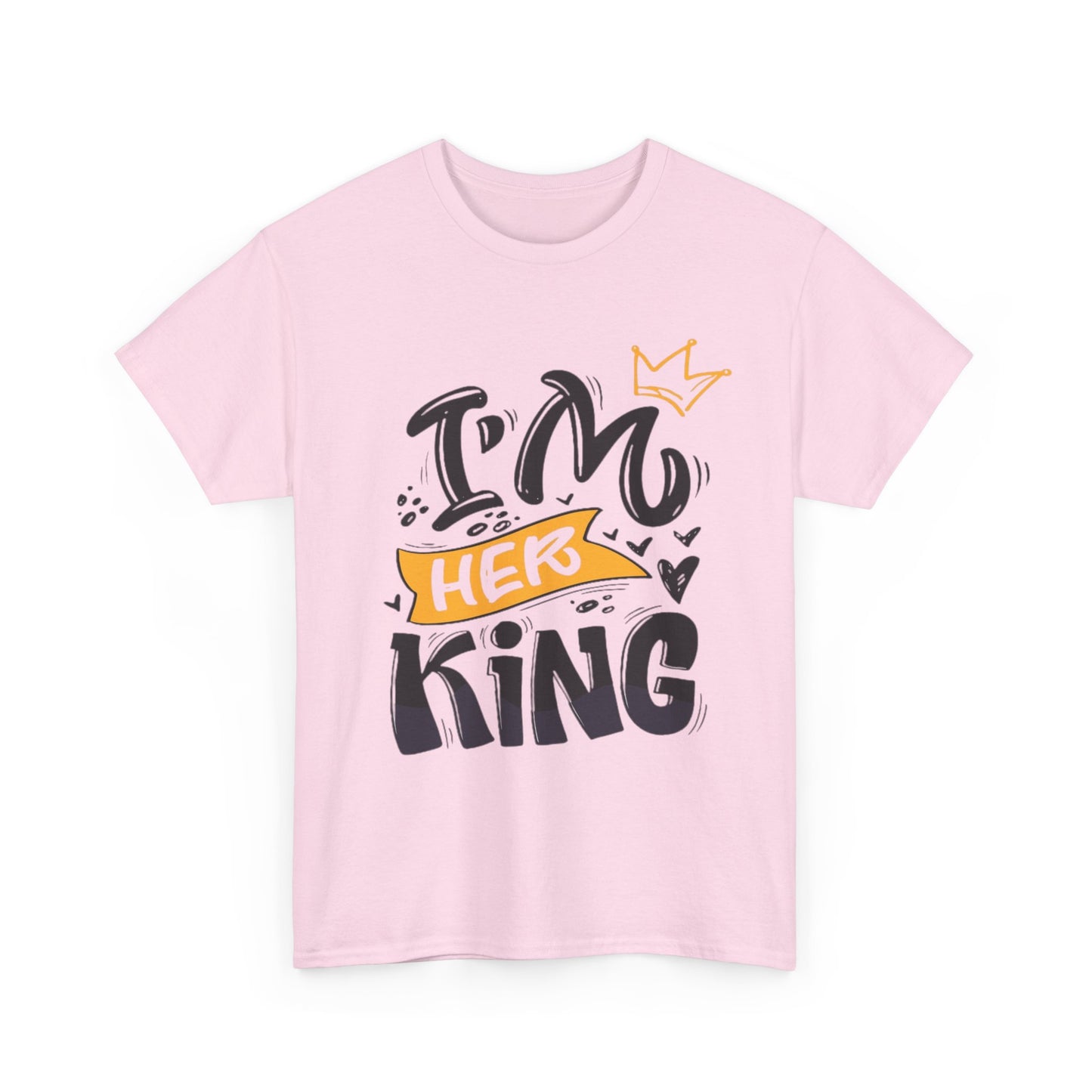 IM HER KING/IM HIS KING Couples Tshirt 2