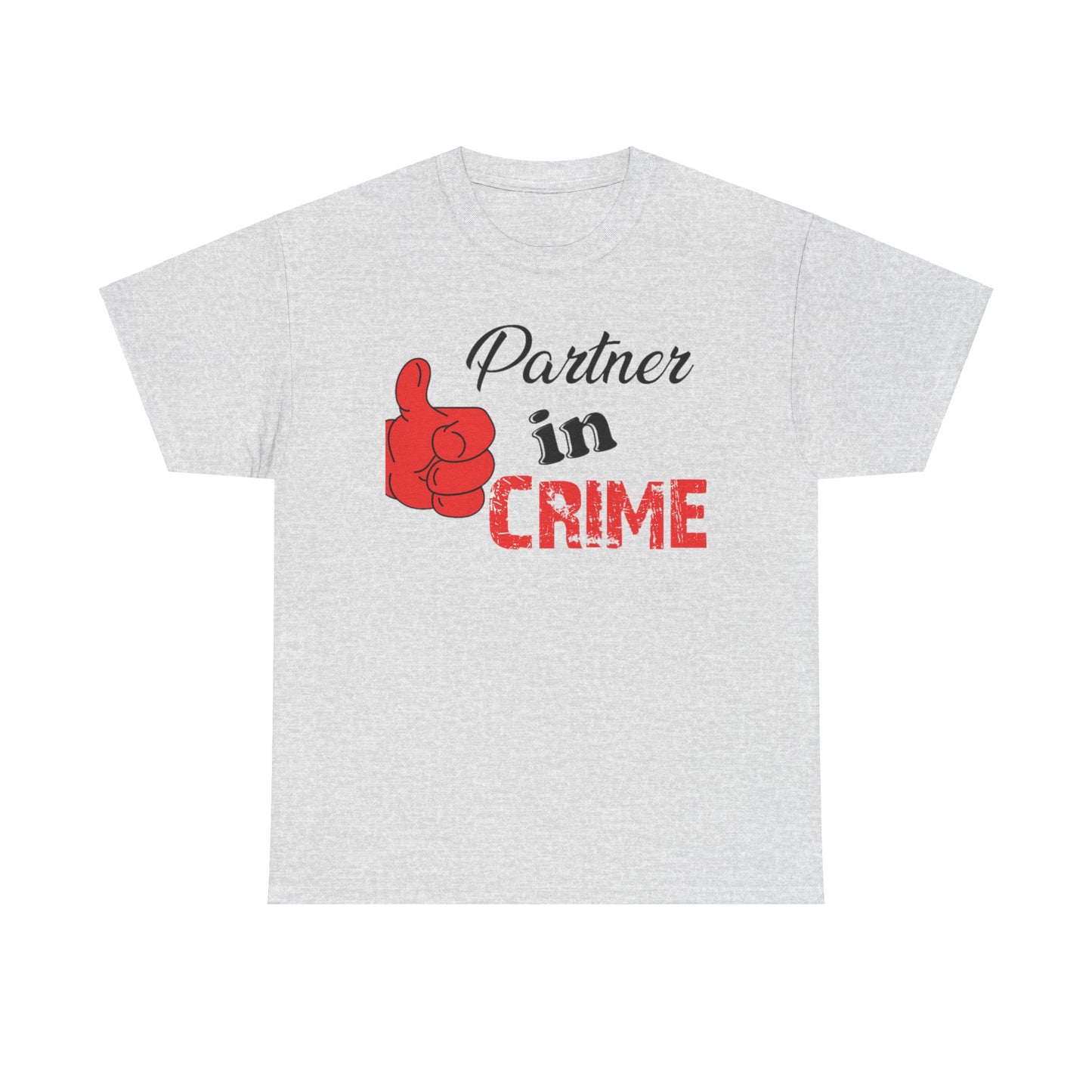 Partner in Crime Couples Tshirt