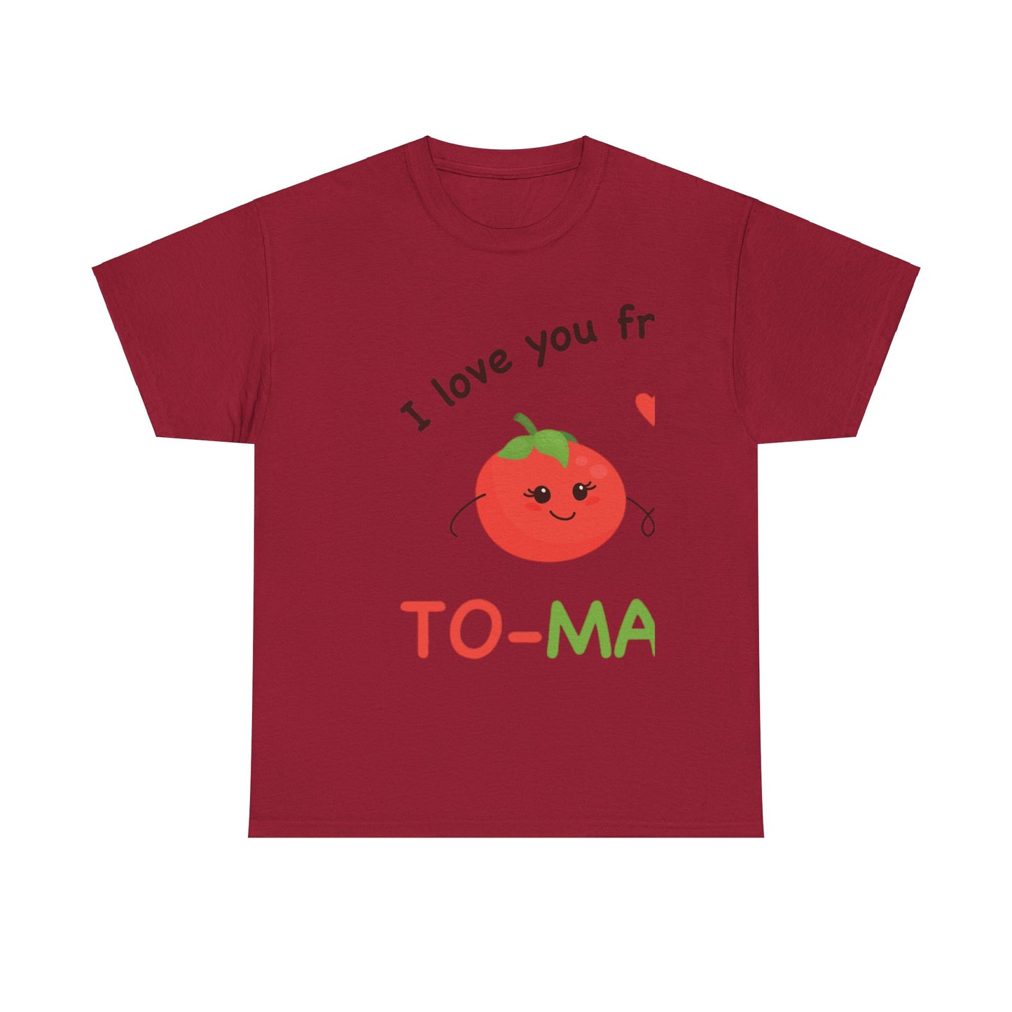 I LOVE YOU FROM MY HEAD TO-MA-TOES Couples Tshirt 1