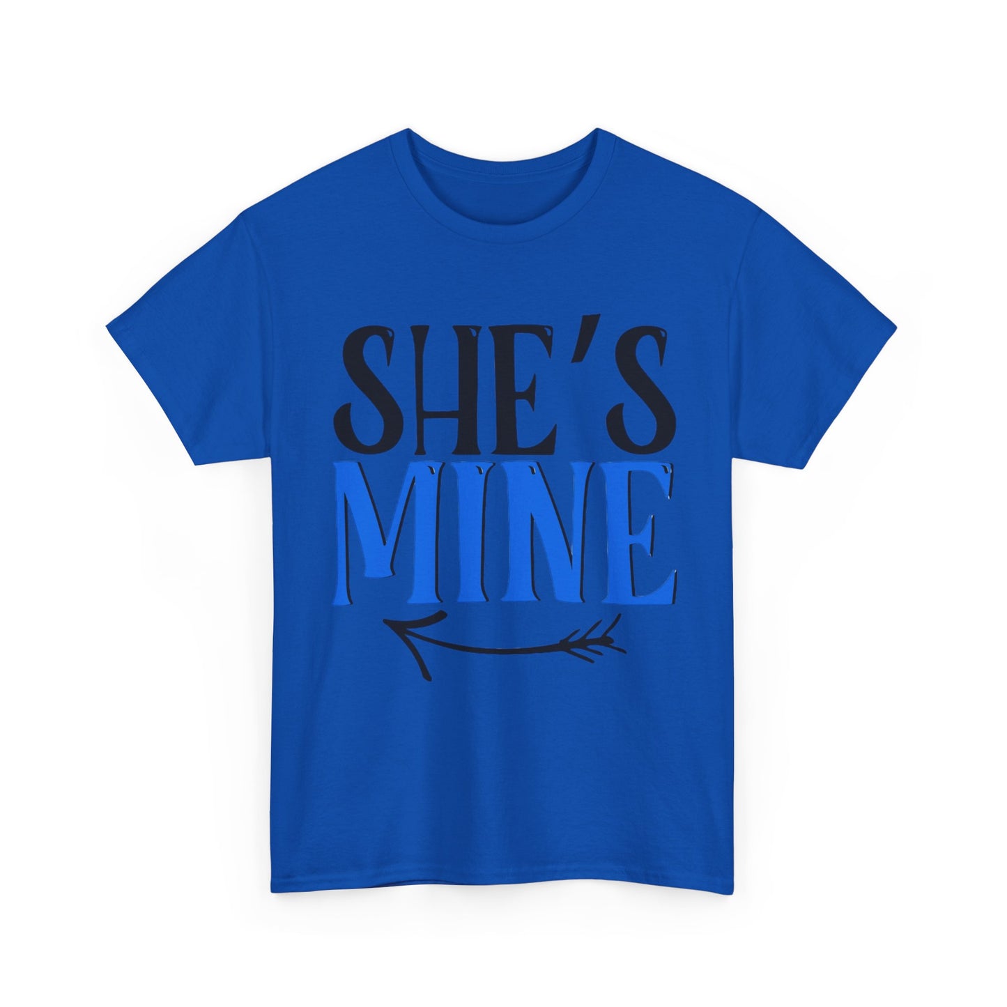 HE'S MINE/SHE'S MINE Couples Tshirt