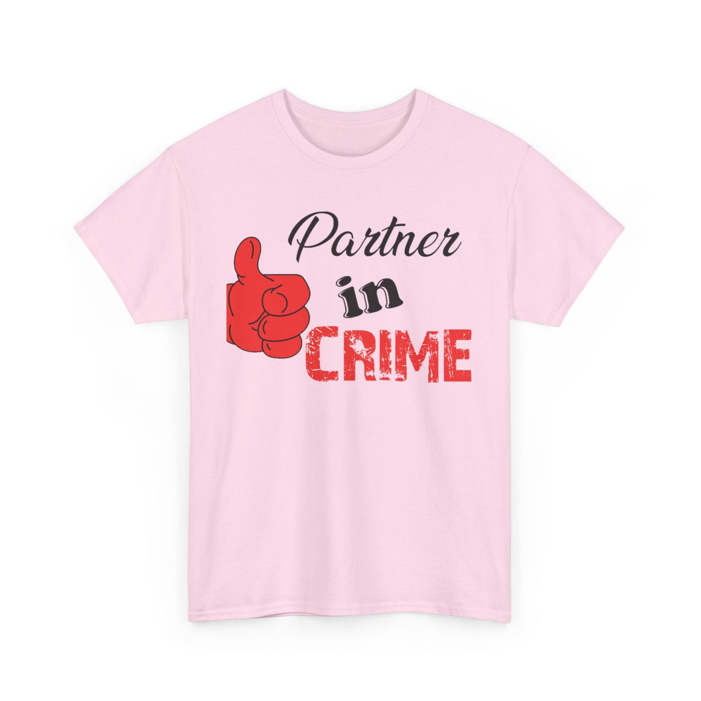 Partner in Crime Couples Tshirt