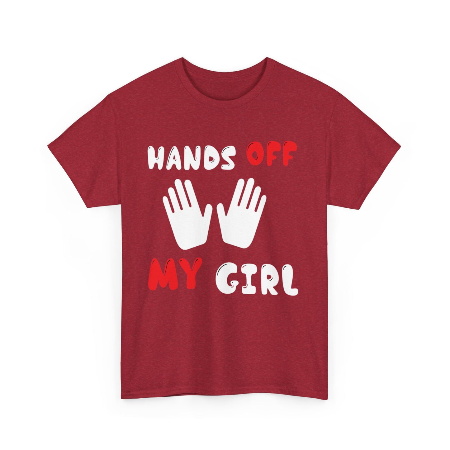 HANDS OFF MY GUY/HANDS OFF MY GIRL Couples Tshirt 2