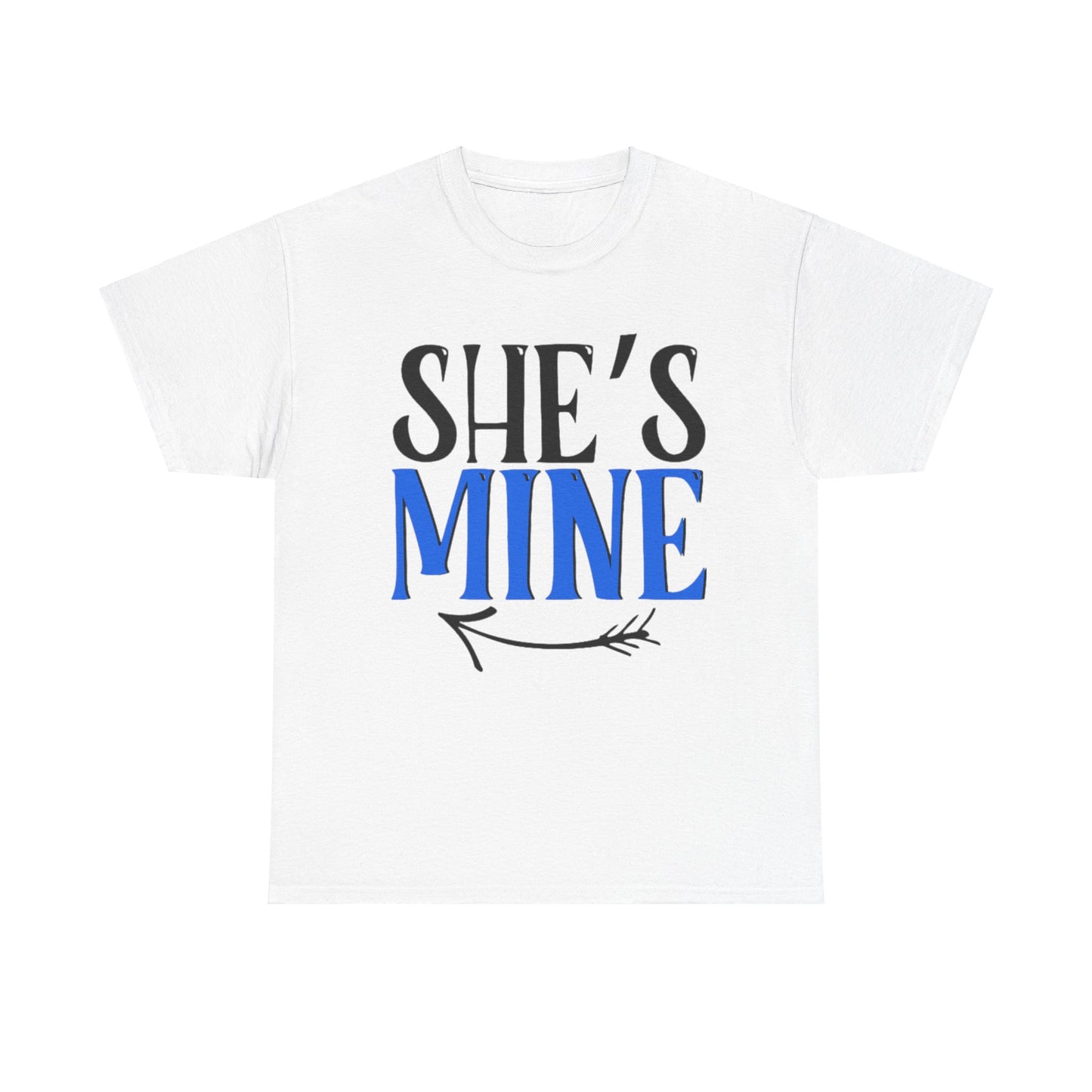 HE'S MINE/SHE'S MINE Couples Tshirt