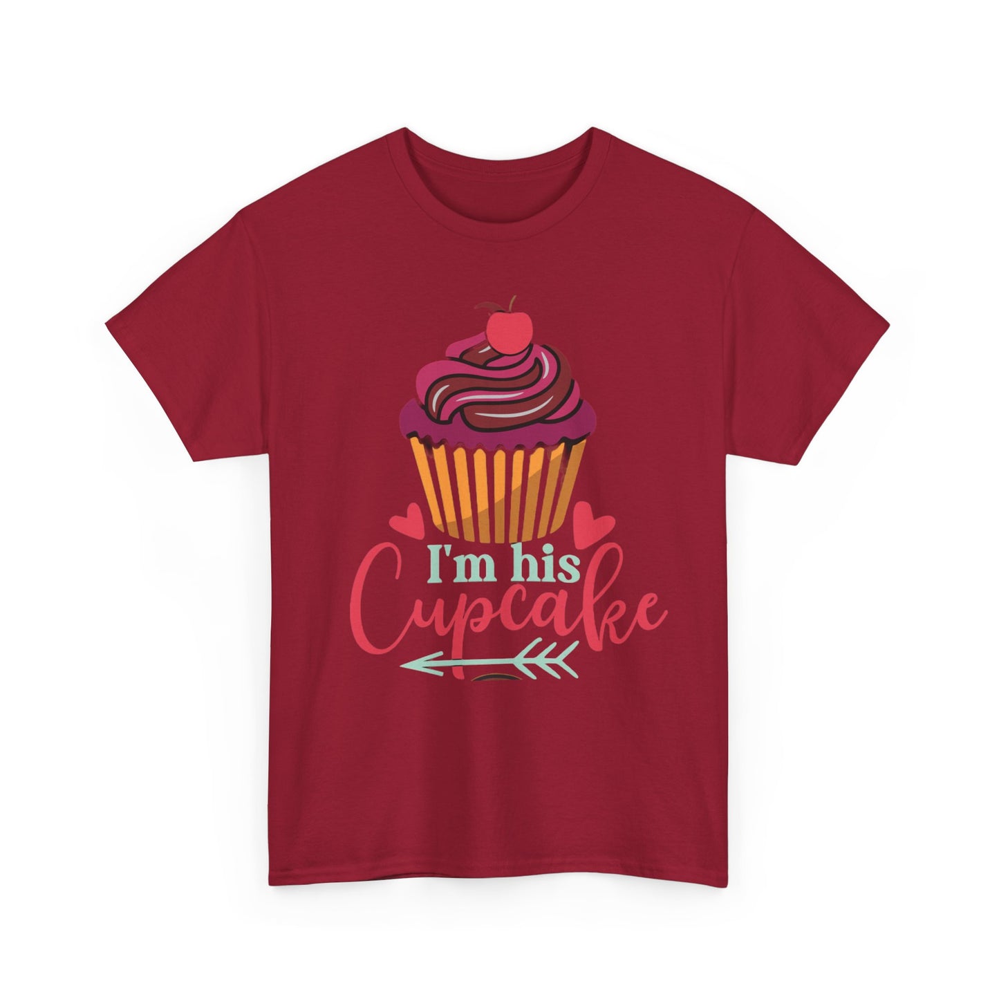 I'M HIS CUPCAKE/I'M HER STUD MUFFIN Couples Tshirt 1 - Couples Fashion Wear