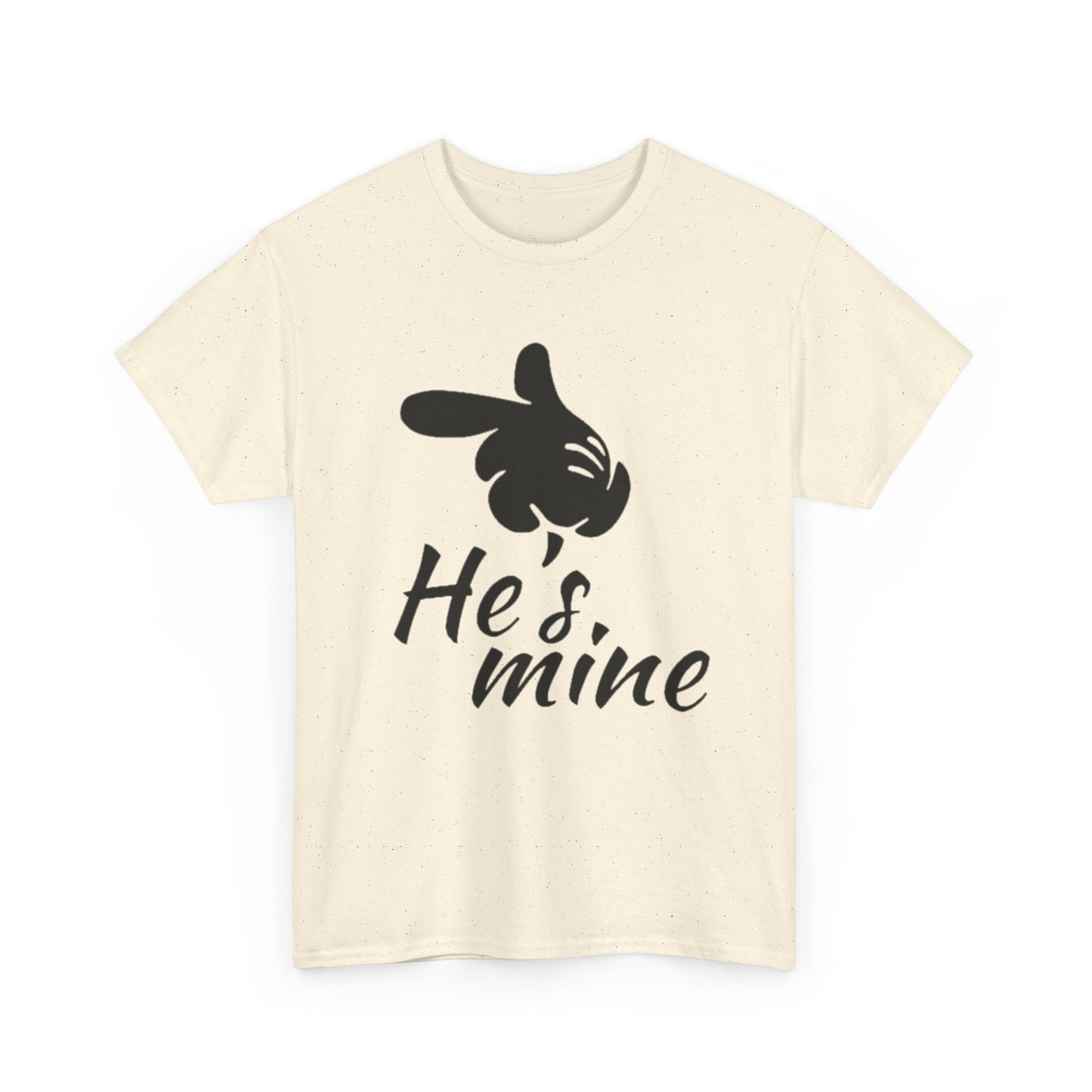 HE'S MINE/SHE'S MINE Couples Tshirt 1 - Couples Fashion Wear