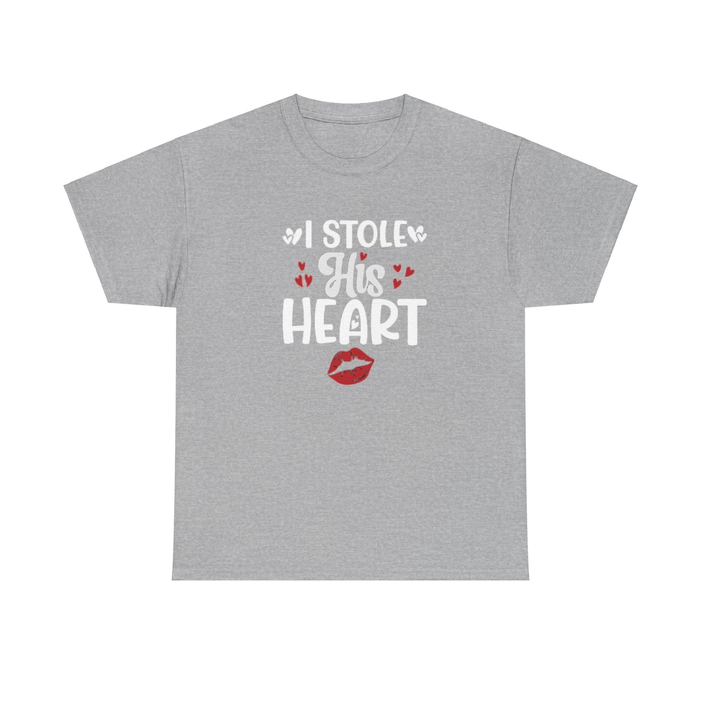 I STOLE HIS HEART/ I STOLE HER HEART Couples Tshirt 1