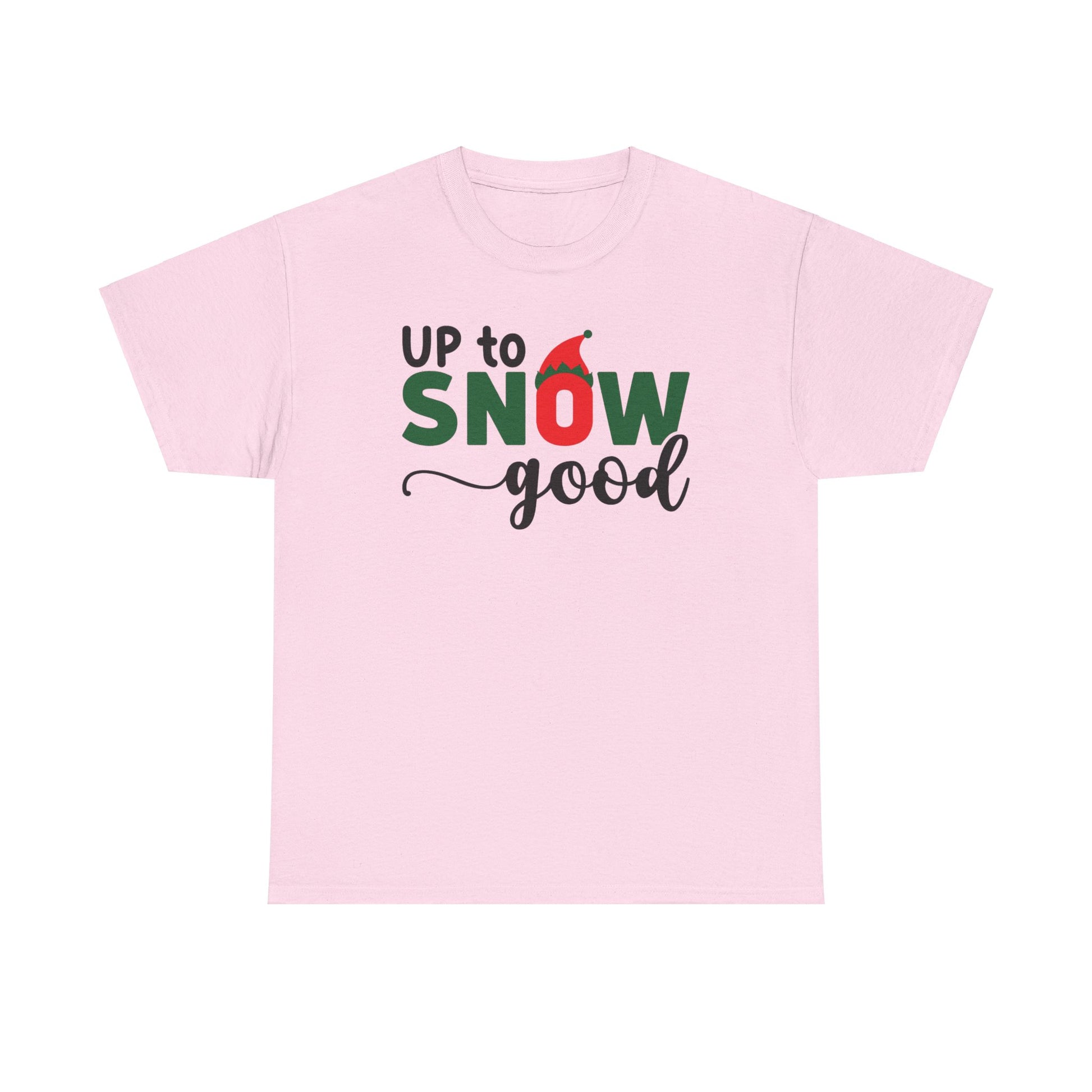 UP TO SNOW GOOD Couples Matching Tshirt 1 - Couples Fashion Wear