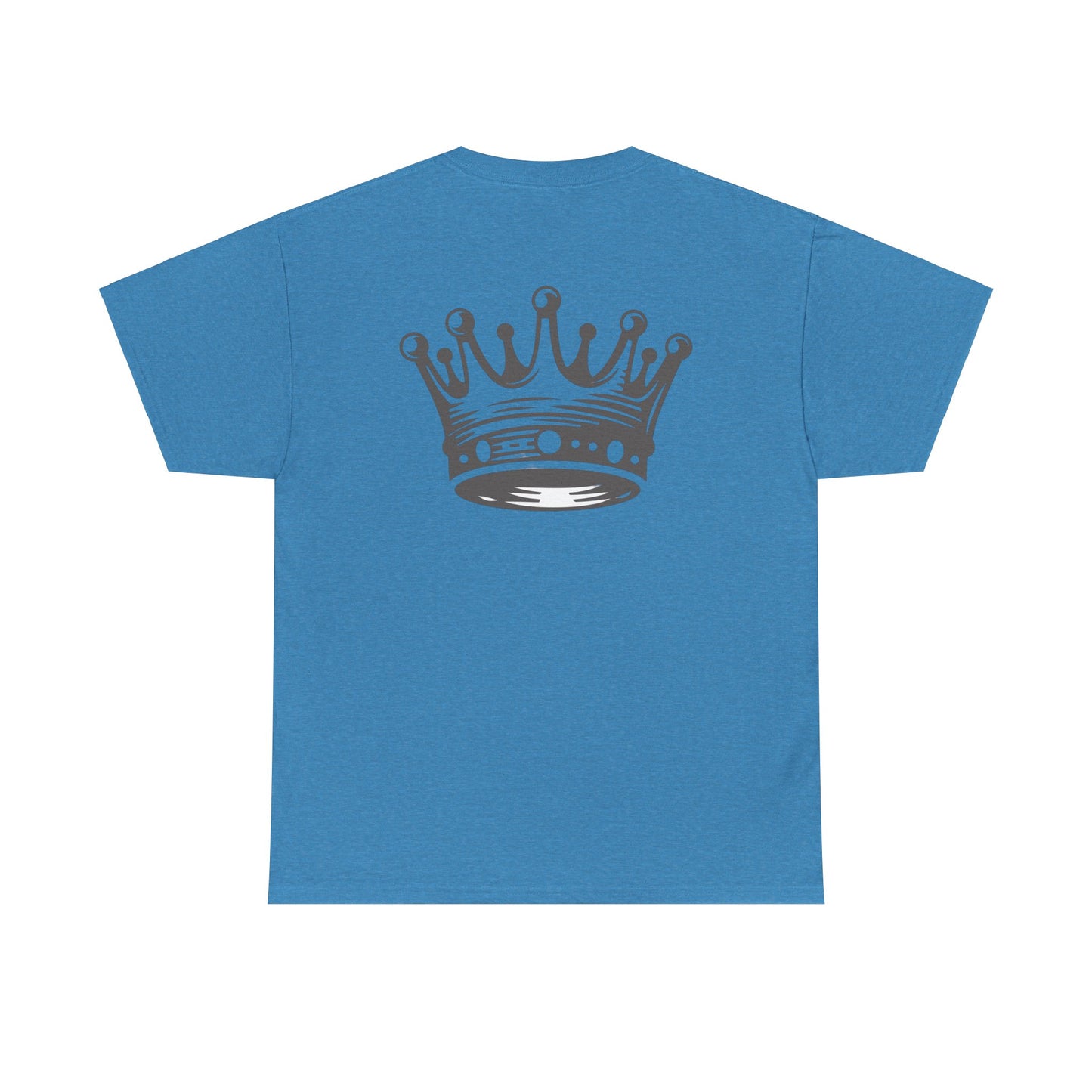 ONLY A KING CAN ATTRACT A QUEEN/ONLY A QUEEN CAN KEEP A KING FOCUSED Couples Tshirt 1