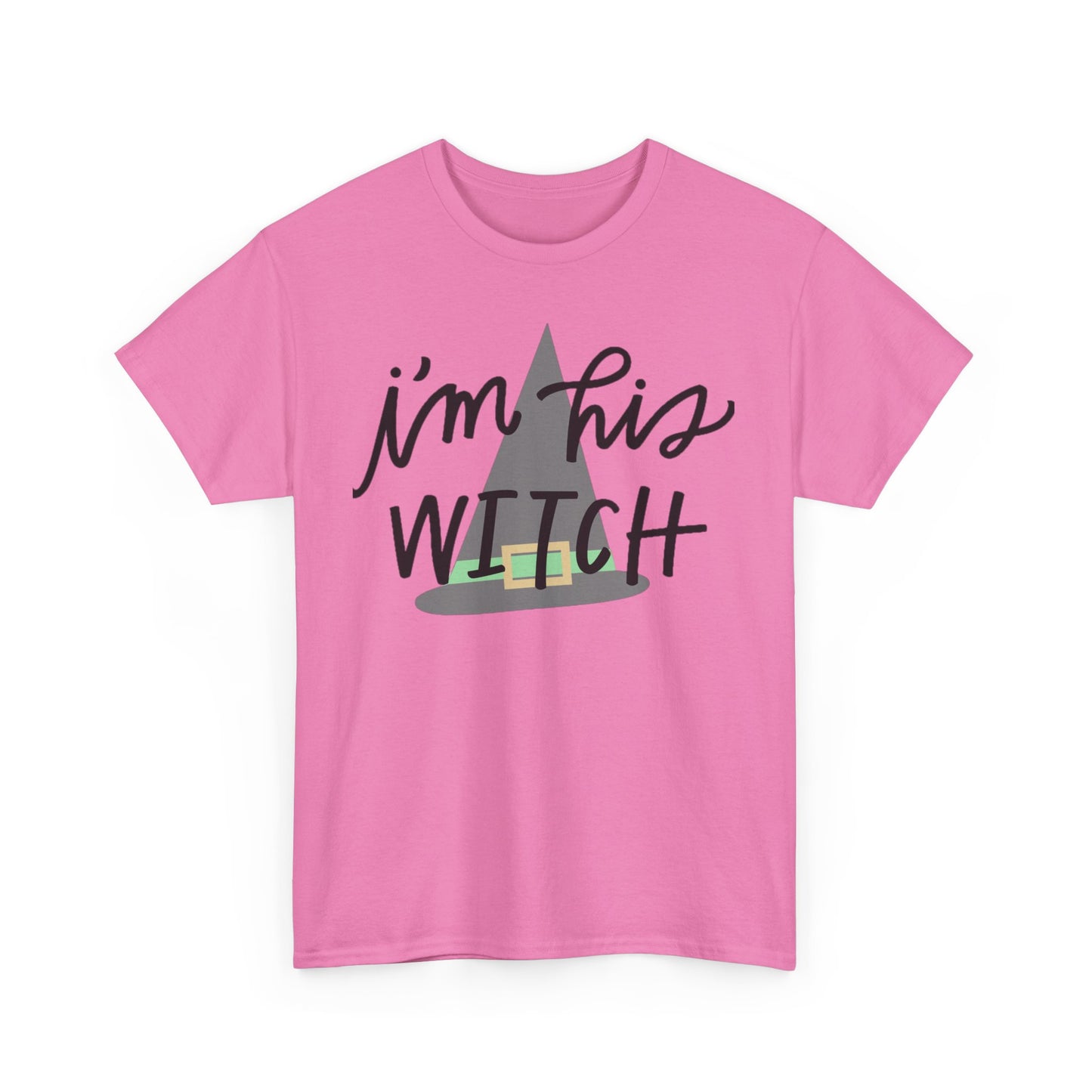 IM HIS WITCH/ IM HER BOO Couples Tshirt 1 - Couples Fashion Wear