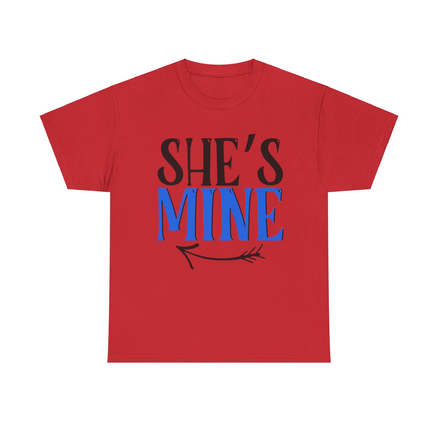 HE'S MINE/SHE'S MINE Couples Tshirt