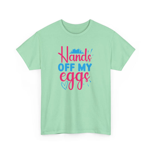 HANDS OFF MY BUNNY/HANDS OFF MY EGGS Couples Tshirt 2 - Couples Fashion Wear