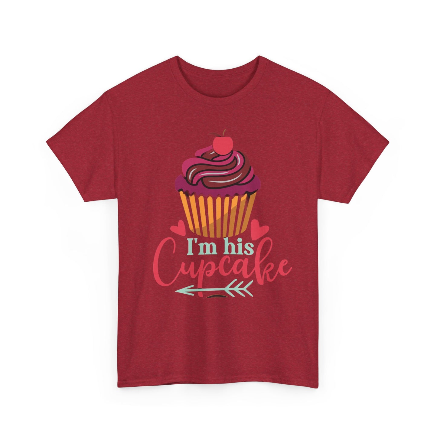 I'M HIS CUPCAKE/I'M HER STUD MUFFIN Couples Tshirt 1 - Couples Fashion Wear