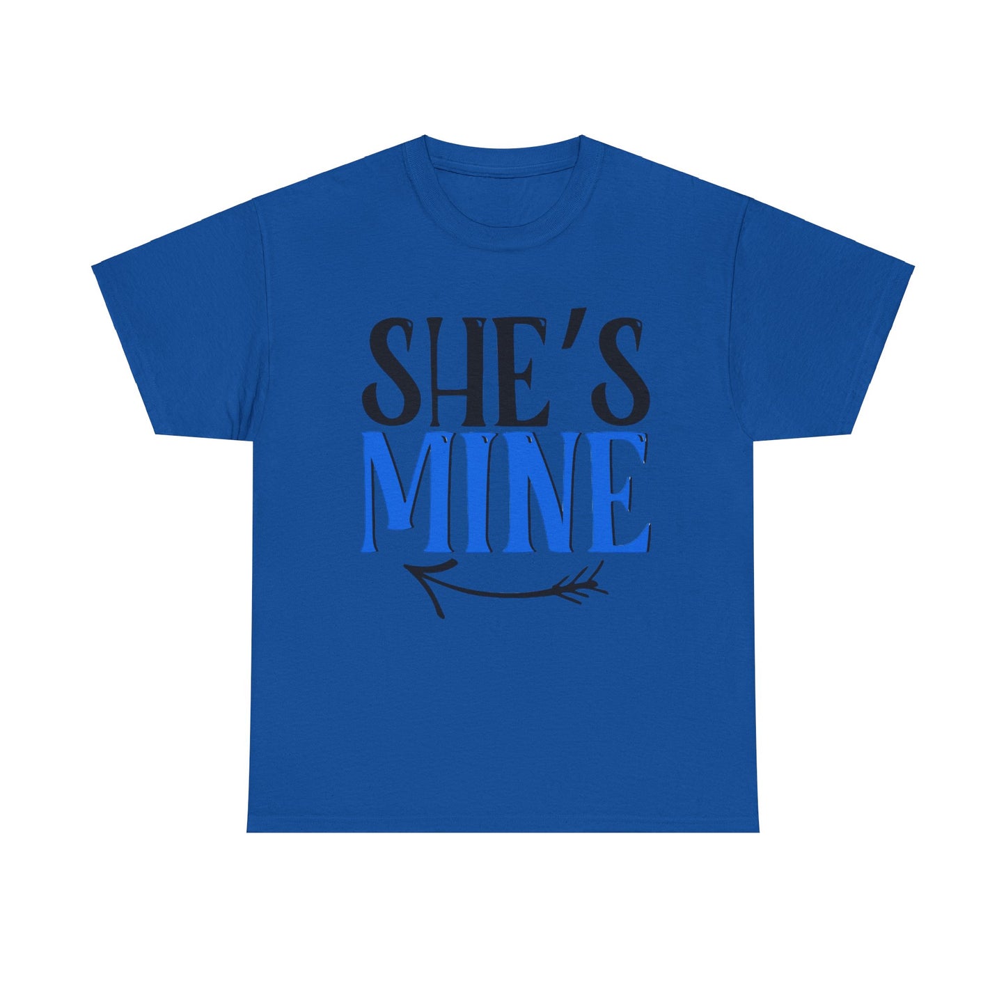 HE'S MINE/SHE'S MINE Couples Tshirt