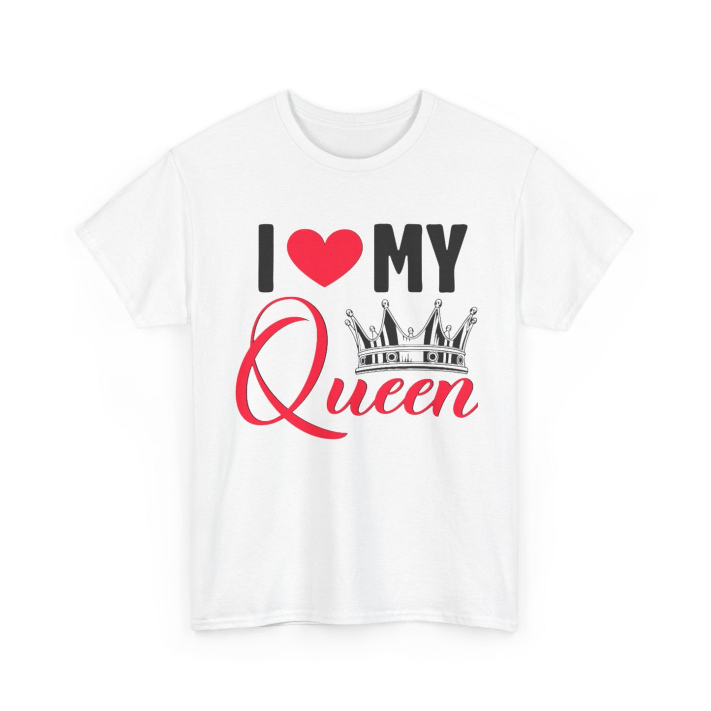 I LOVE MY KING/ I LOVE MY QUEEN Couples Tshirt 2