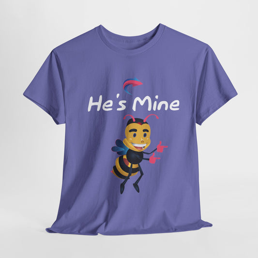 He's Mine/She's Mine Couples Matching Tshirts