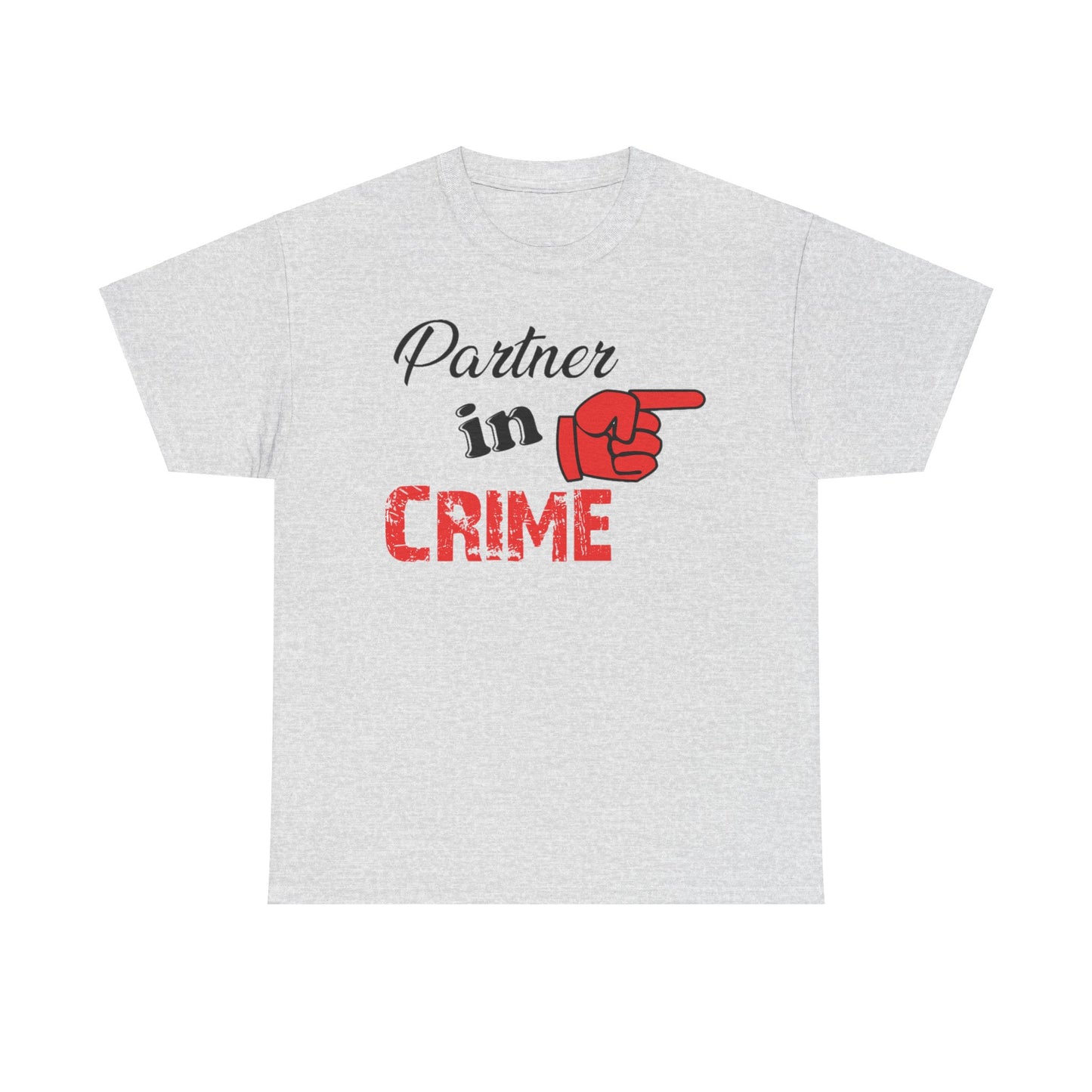 Partner in Crime Couples Tshirt