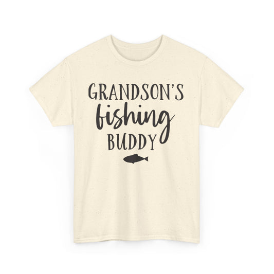 GRANDSON'S FISHING BUDDY/GRANDPA'S FISHING BUDDY Matching Tshirt 1 - Couples Fashion Wear