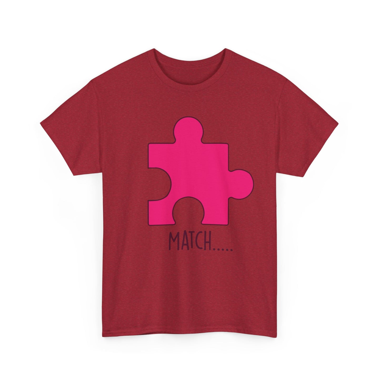 THE PERFECT/MATCH Couples Tshirt 2 - Couples Fashion Wear