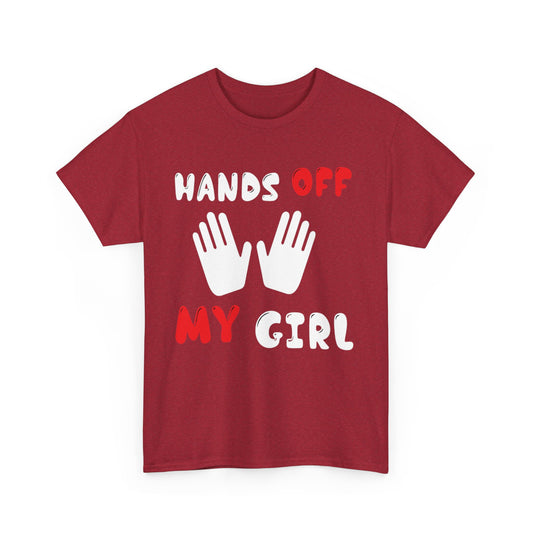 HANDS OFF MY GUY/HANDS OFF MY GIRL Couples Tshirt 2 - Couples Fashion Wear