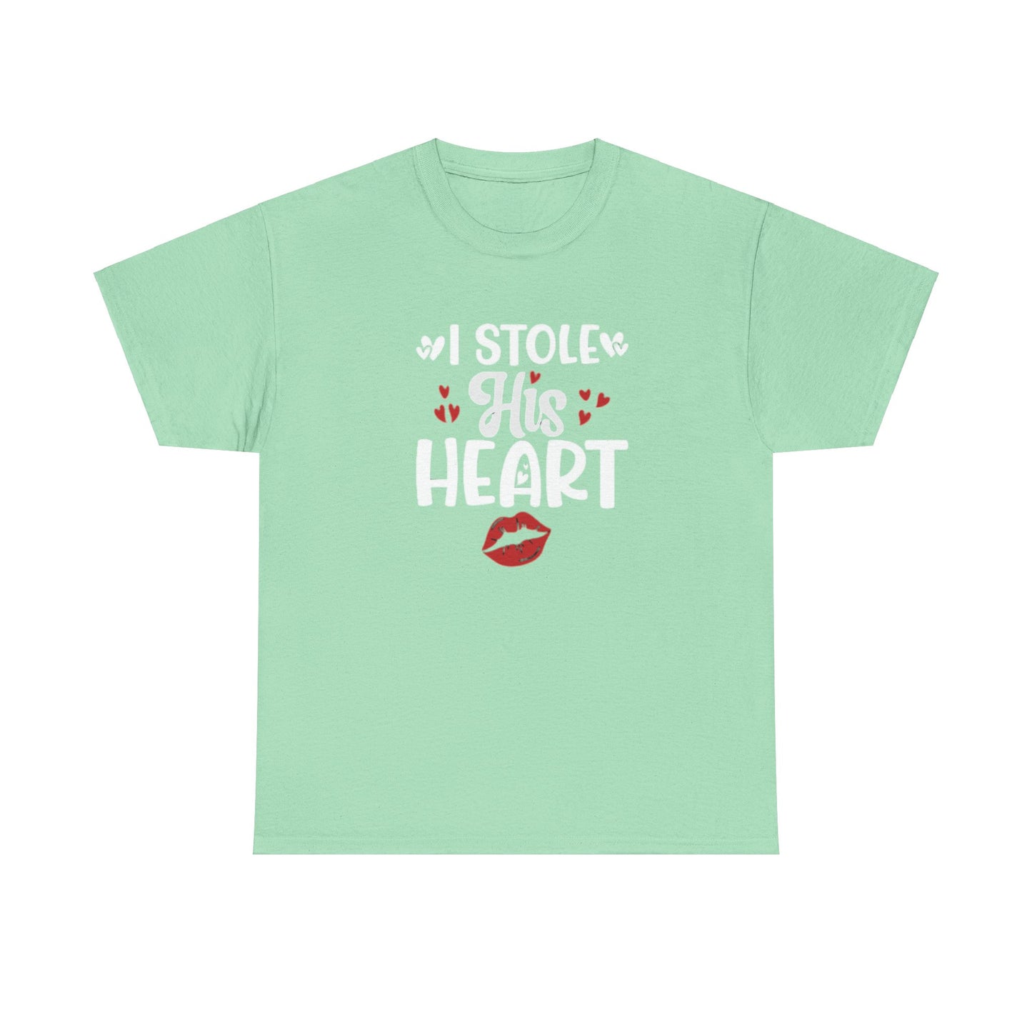 I STOLE HIS HEART/ I STOLE HER HEART Couples Tshirt 1