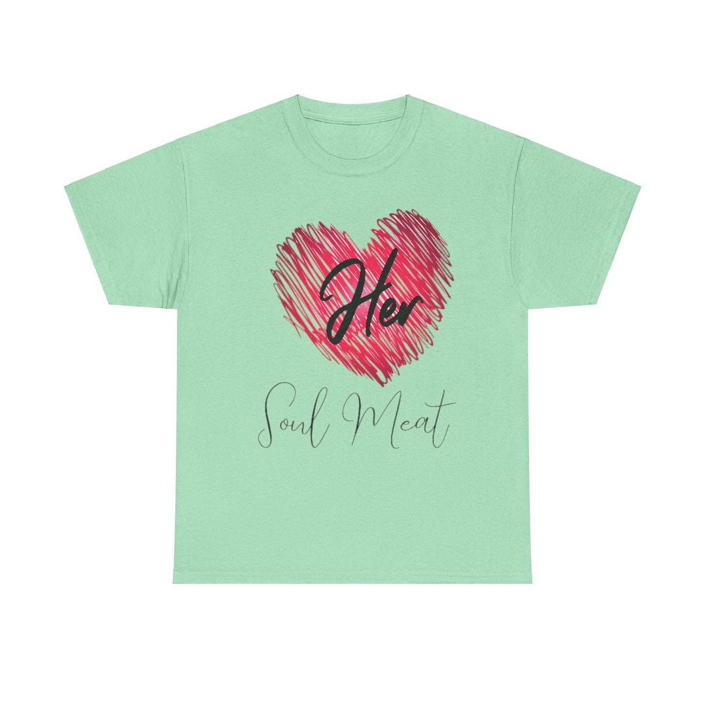 HIS SOUL MEAT/HER SOUL MEAT FUNNY Couples Tshirt 2