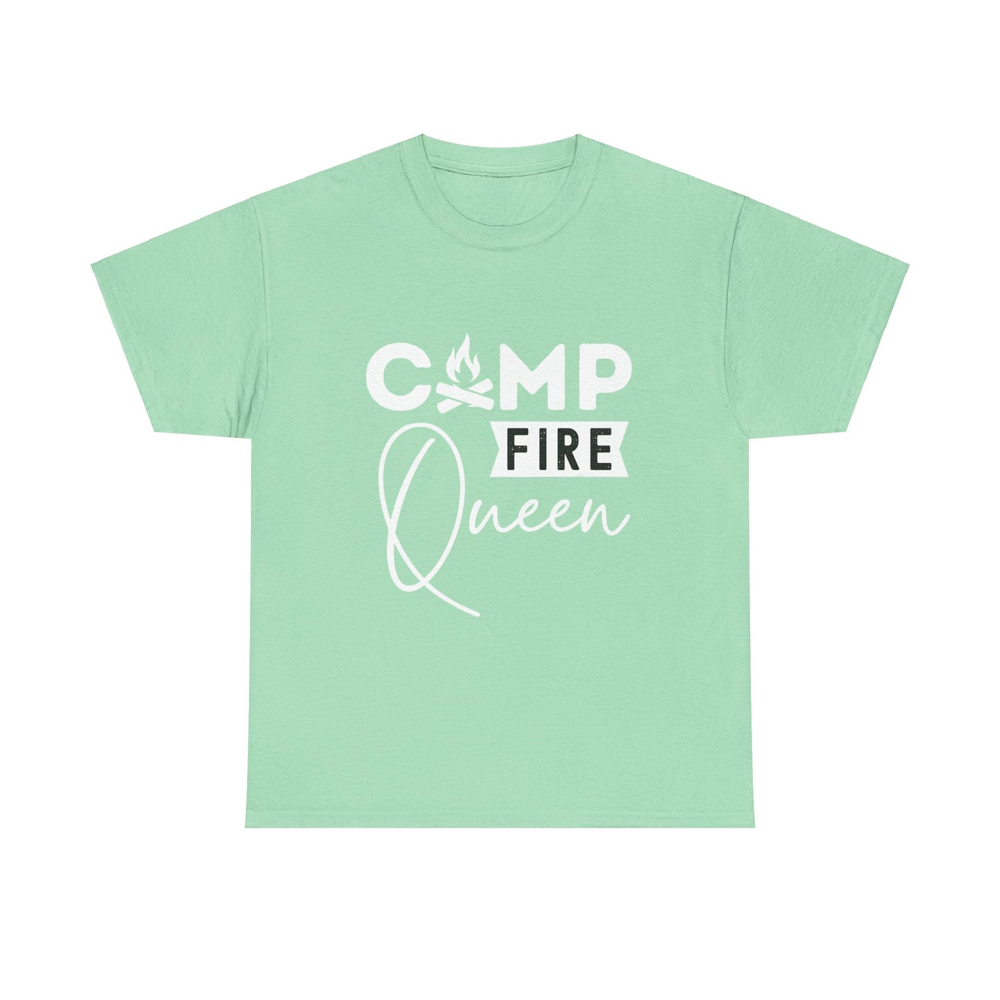 CAMP FIRE KING/CAMP FIRE QUEEN Couples Tshirt 2