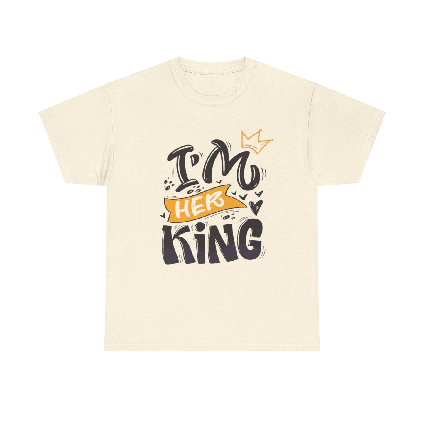 IM HER KING/IM HIS KING Couples Tshirt 2