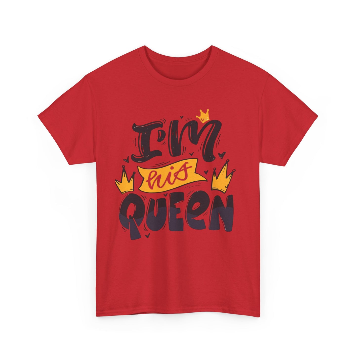 I'M HER KING/I'M HIS QUEEN Couples Tshirt 2 - Couples Fashion Wear