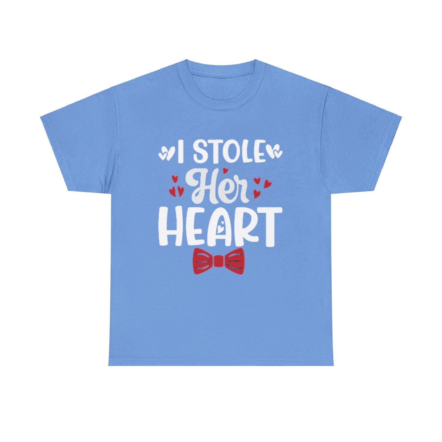 I STOLE HIS HEART/ I STOLE HER HEART Couples Tshirt 2 - Couples Fashion Wear