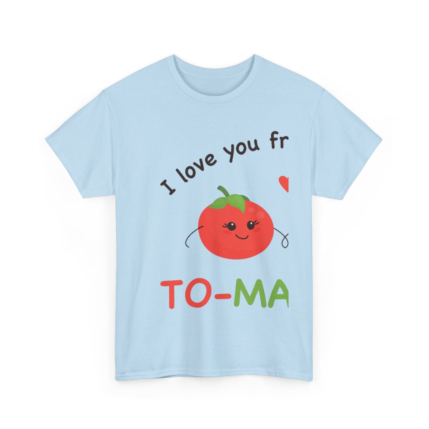 I LOVE YOU FROM MY HEAD TO-MA-TOES Couples Tshirt 1