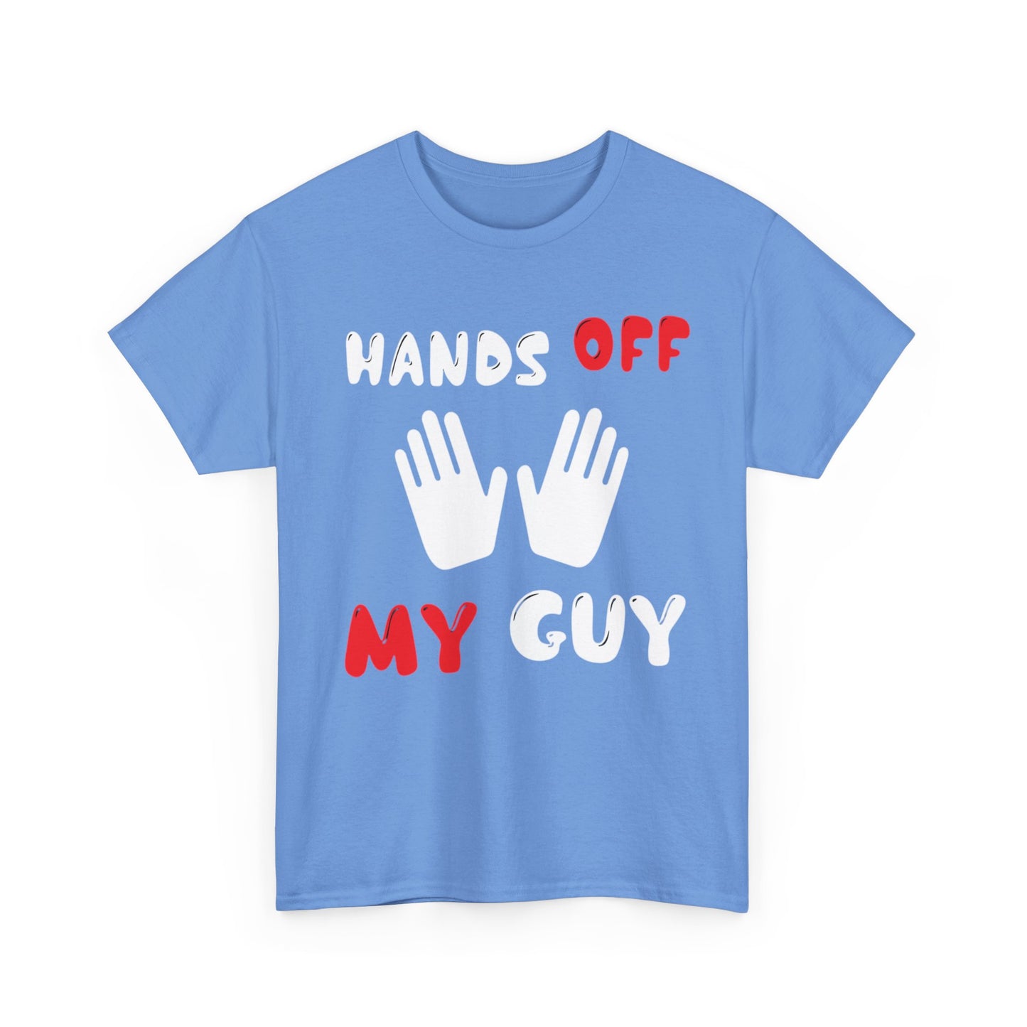 HANDS OFF MY GUY/HANDS OFF MY GIRL Couples Tshirt 1 - Couples Fashion Wear