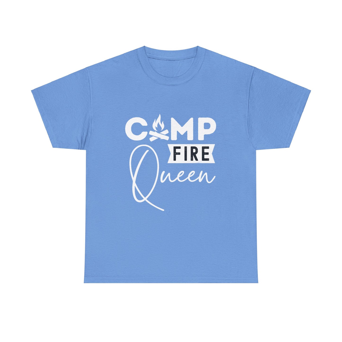 CAMP FIRE KING/CAMP FIRE QUEEN Couples Tshirt 2