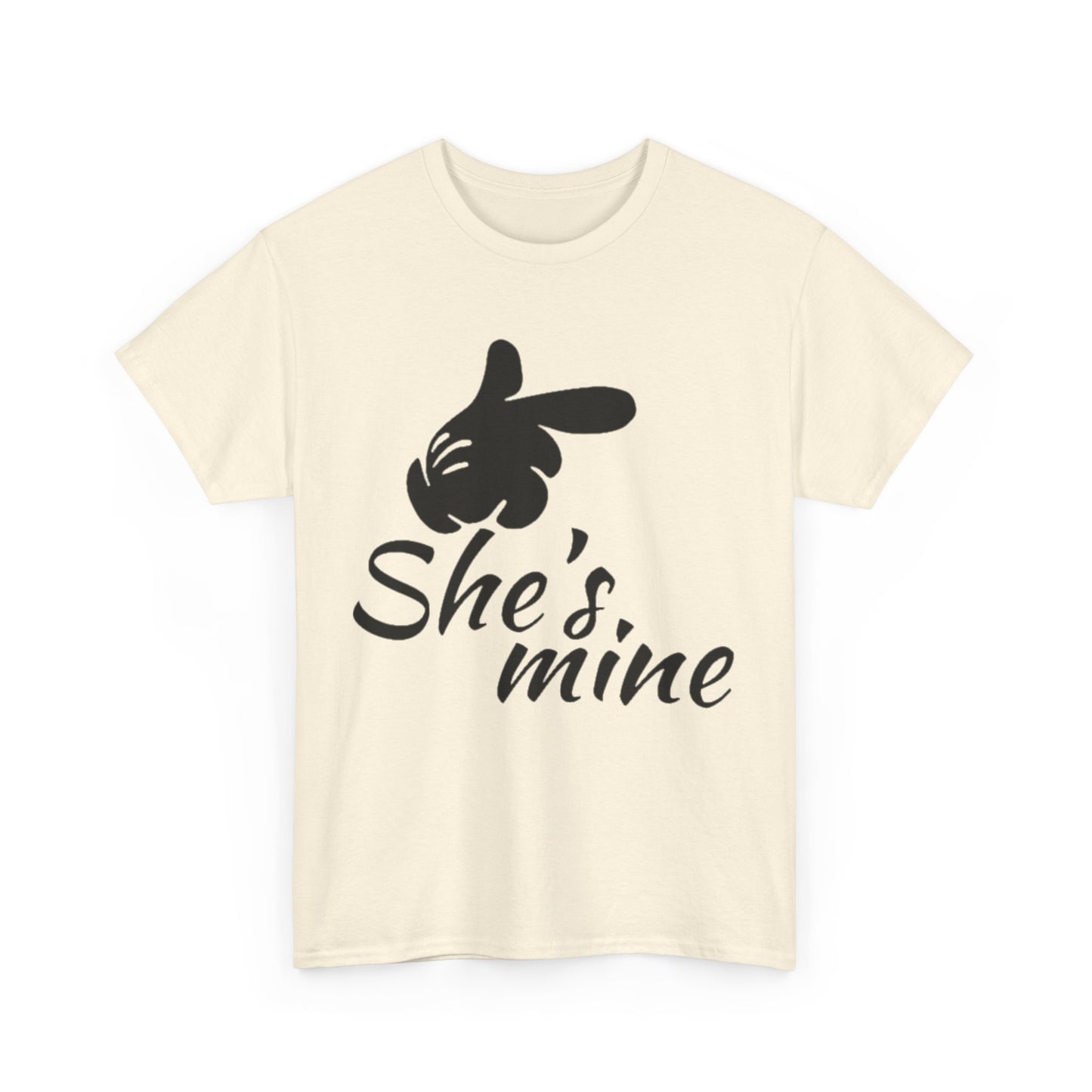 HE'S MINE/SHE'S MINE Couples Tshirt 2