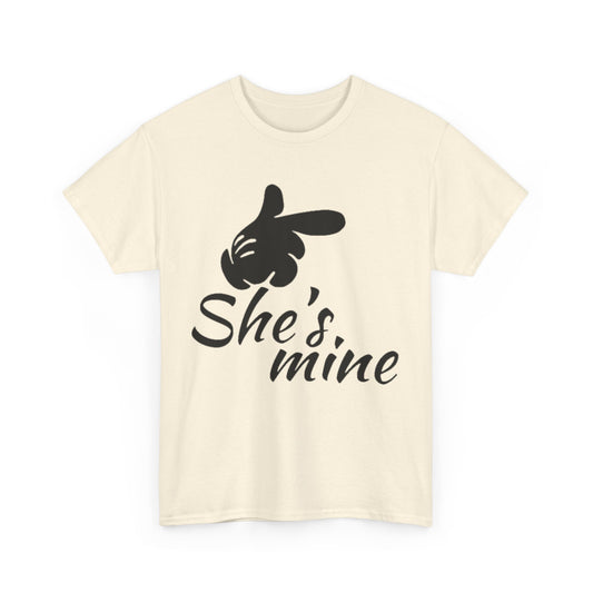 HE'S MINE/SHE'S MINE Couples Tshirt 2