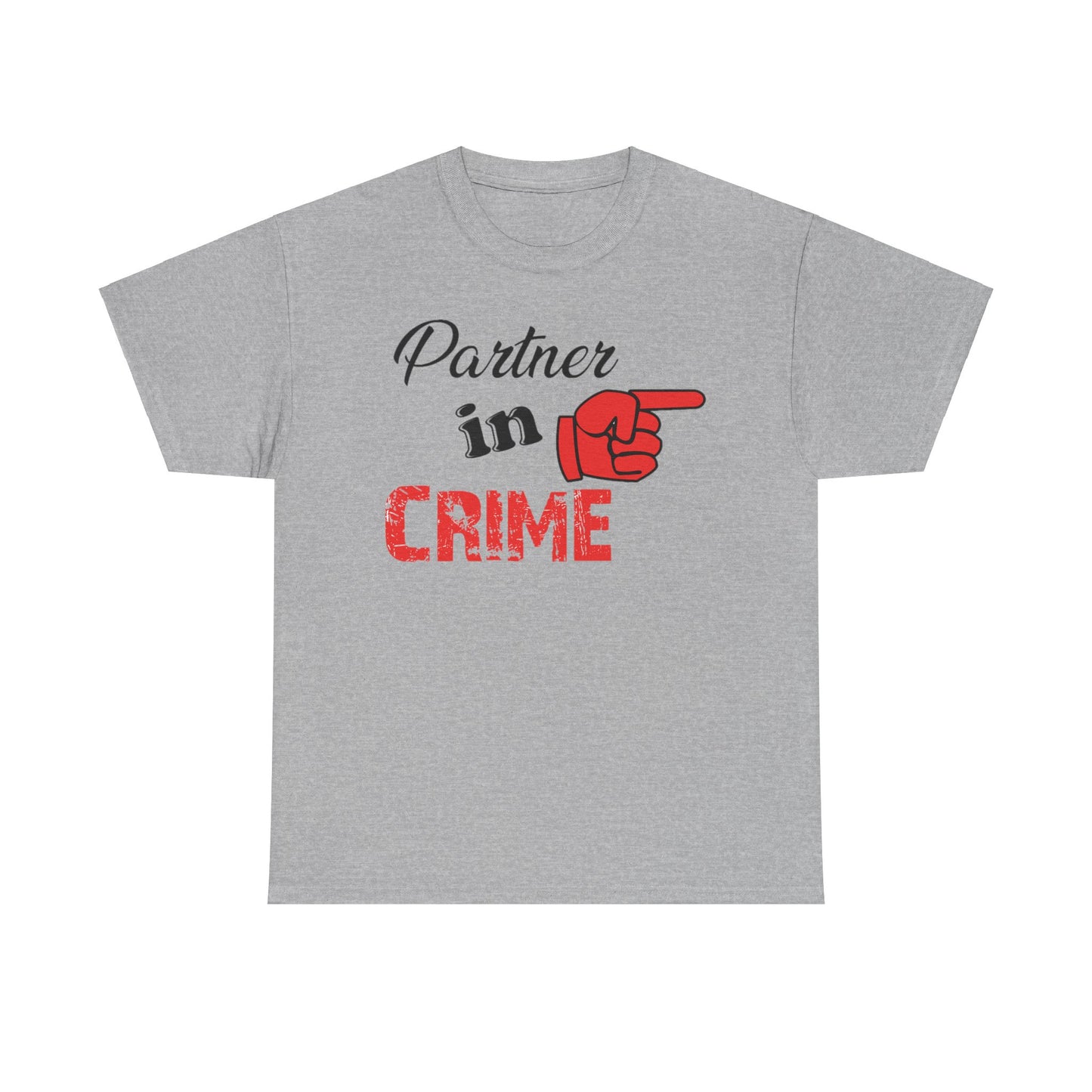 Partner in Crime Couples Tshirt