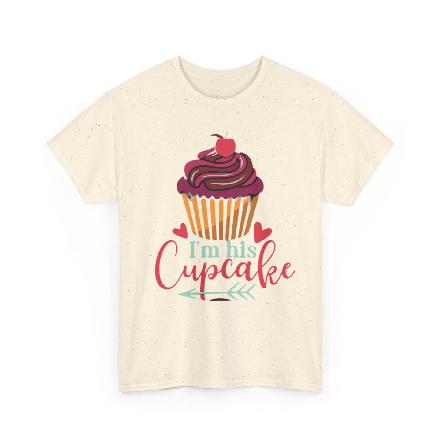 I'M HIS CUPCAKE/I'M HER STUD MUFFIN Couples Tshirt 1 - Couples Fashion Wear