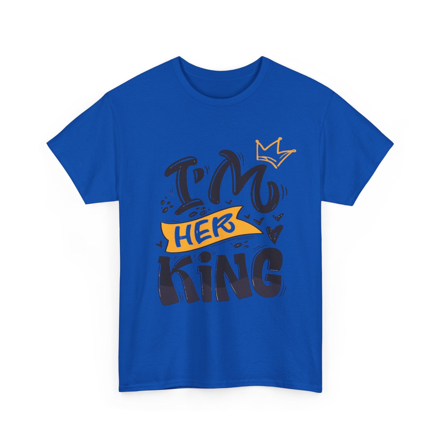 IM HER KING/IM HIS KING Couples Tshirt 2