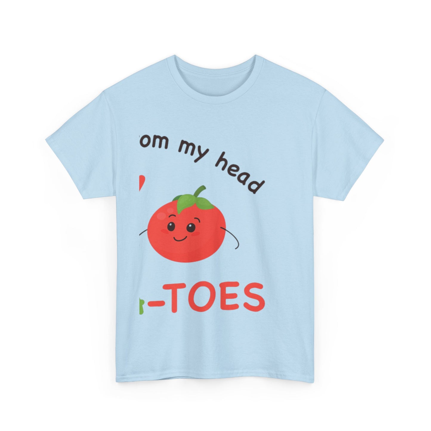 I LOVE YOU FROM MY HEAD TO-MA-TOES Couples Tshirt 2