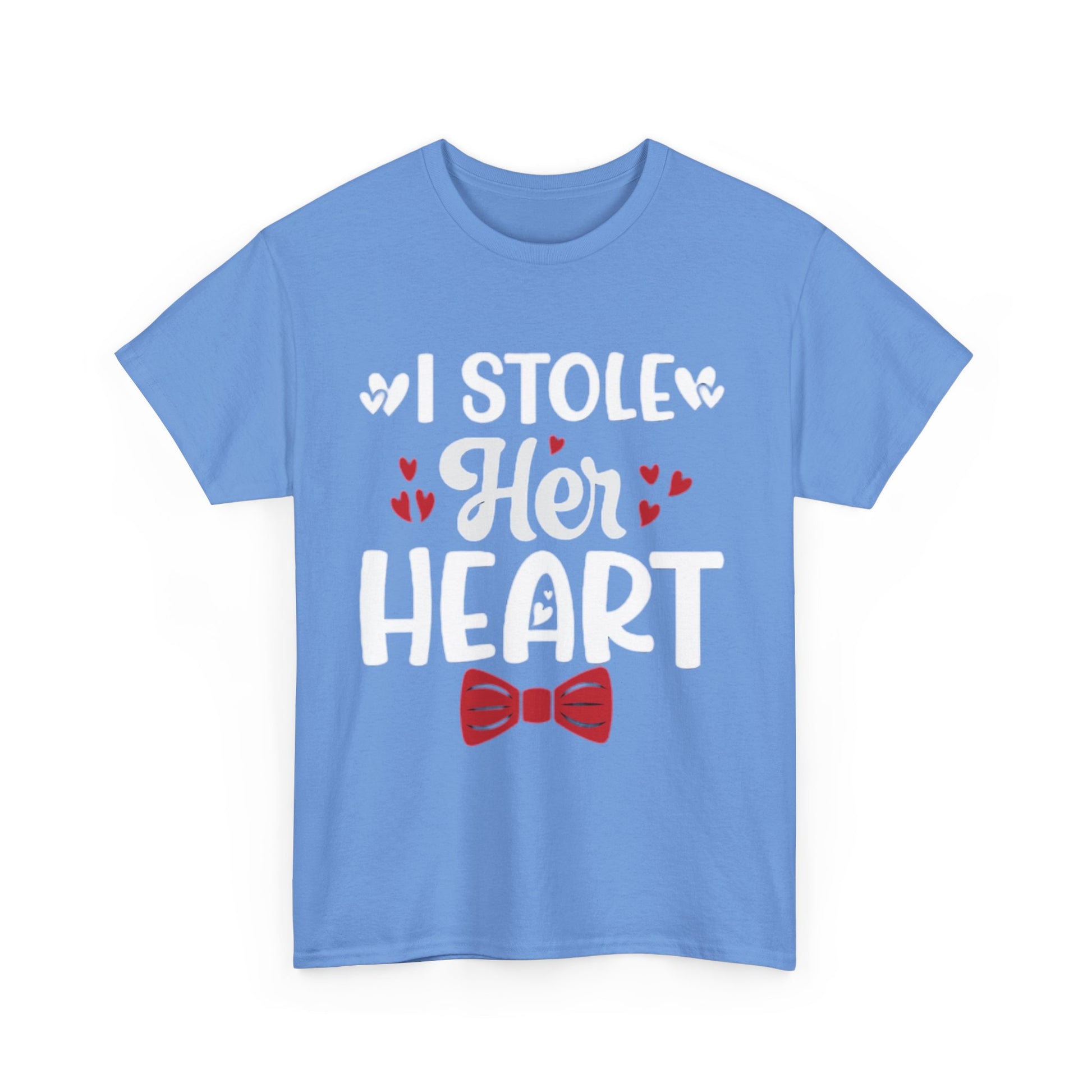 I STOLE HIS HEART/ I STOLE HER HEART Couples Tshirt 2 - Couples Fashion Wear