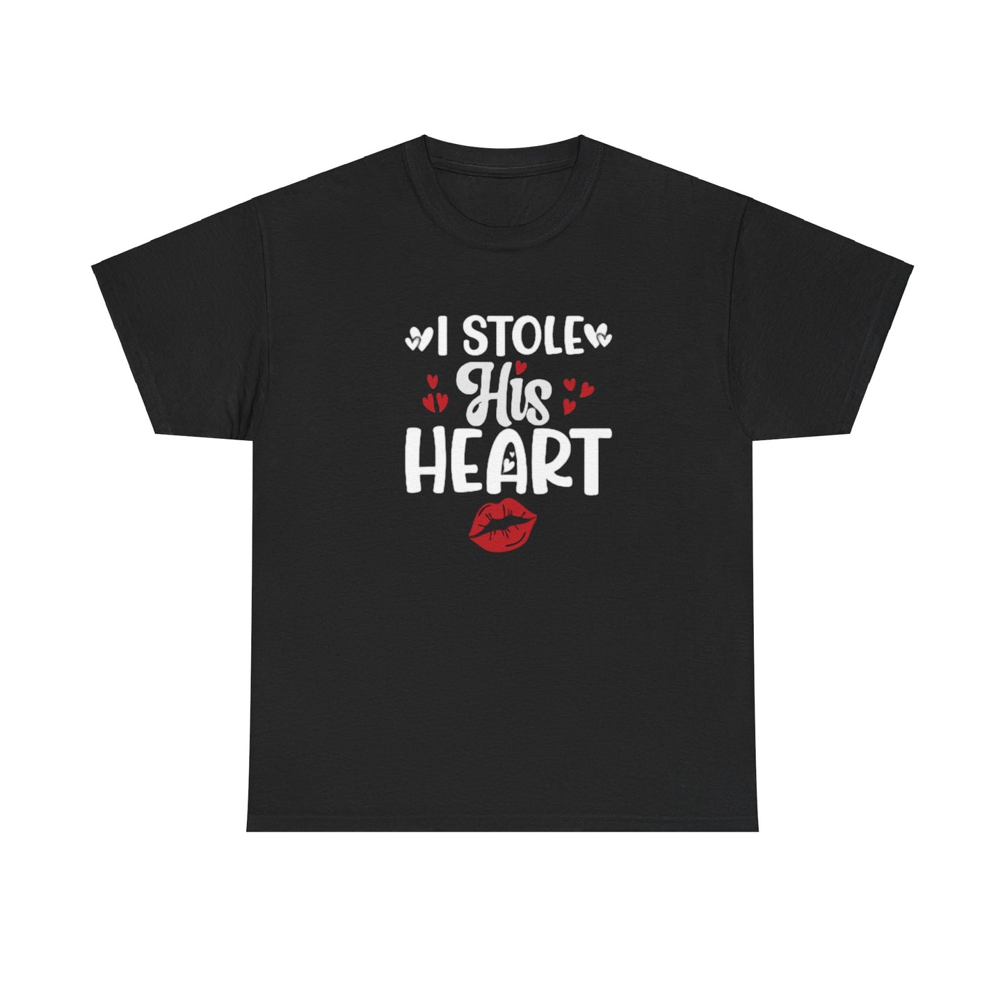 I STOLE HIS HEART/ I STOLE HER HEART Couples Tshirt 1